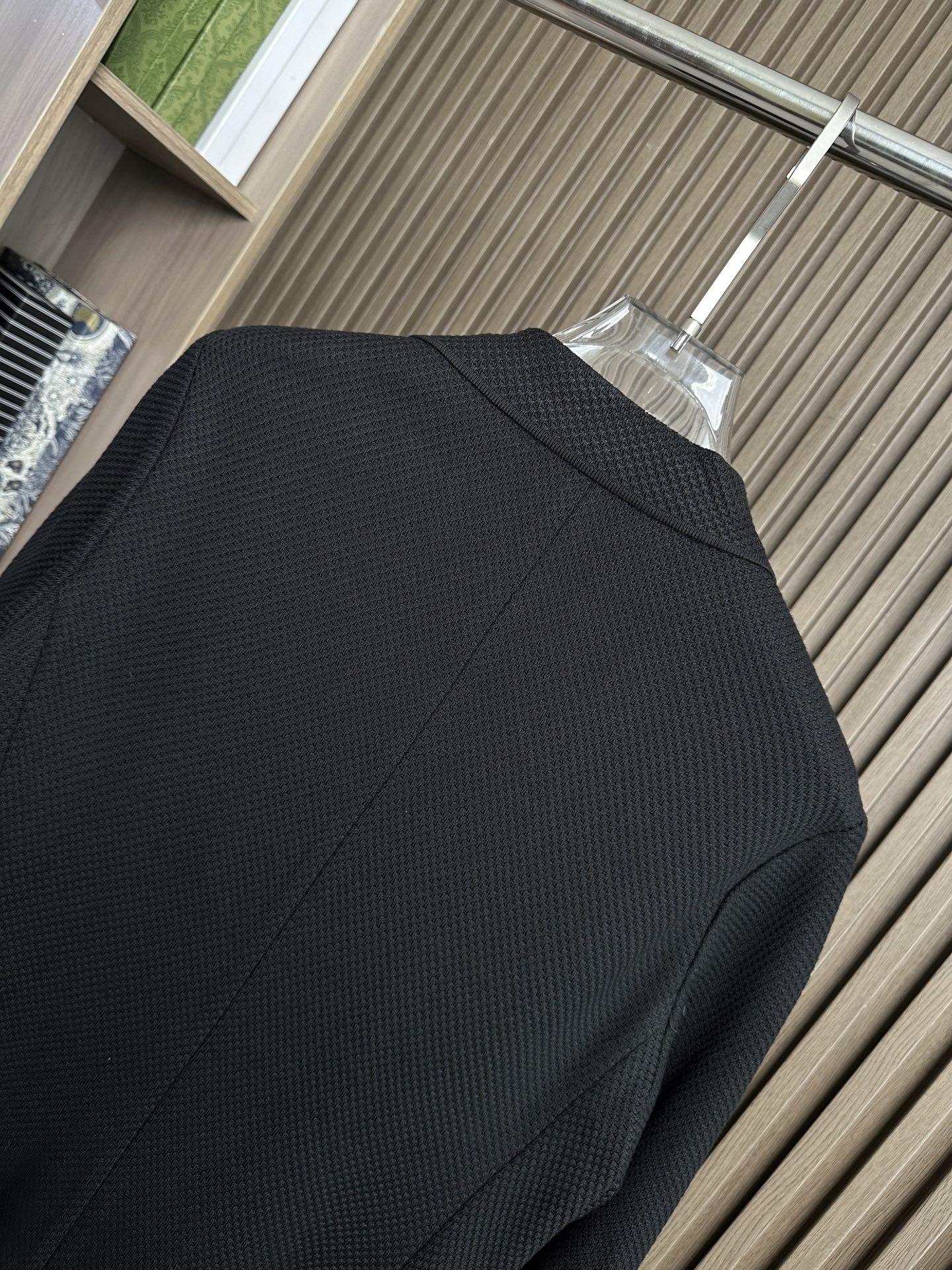 Kiton 25FW秋冬新款针织🧶西服外套，老钱风，高品质，独家定制面料，胸前经典字母设计，扣子激光刻字