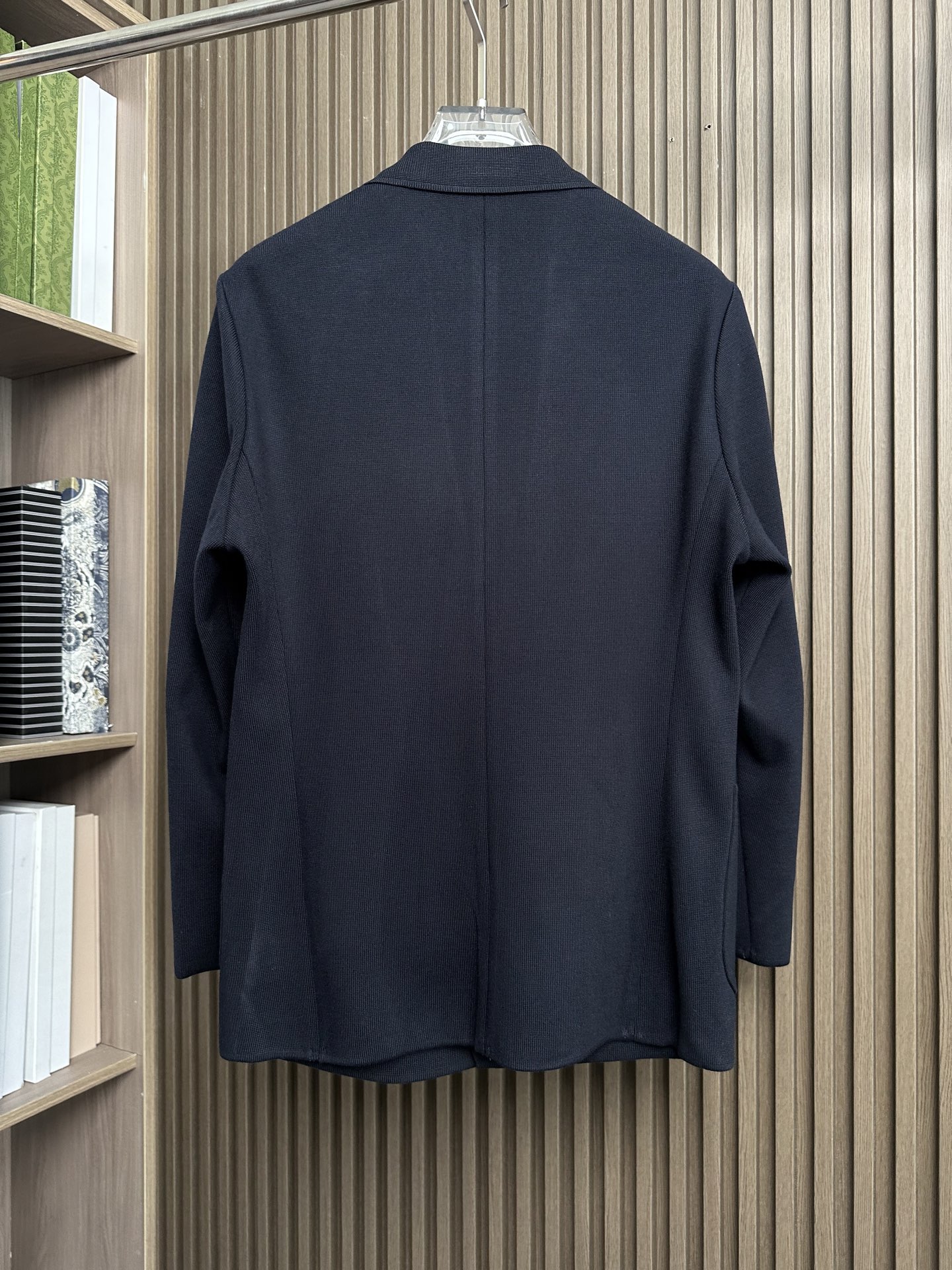 BC家25FW秋冬新款针织🧶西服外套，老钱风，高品质，独家定制面料，胸前刺绣经典品牌图案，扣子激光刻字，