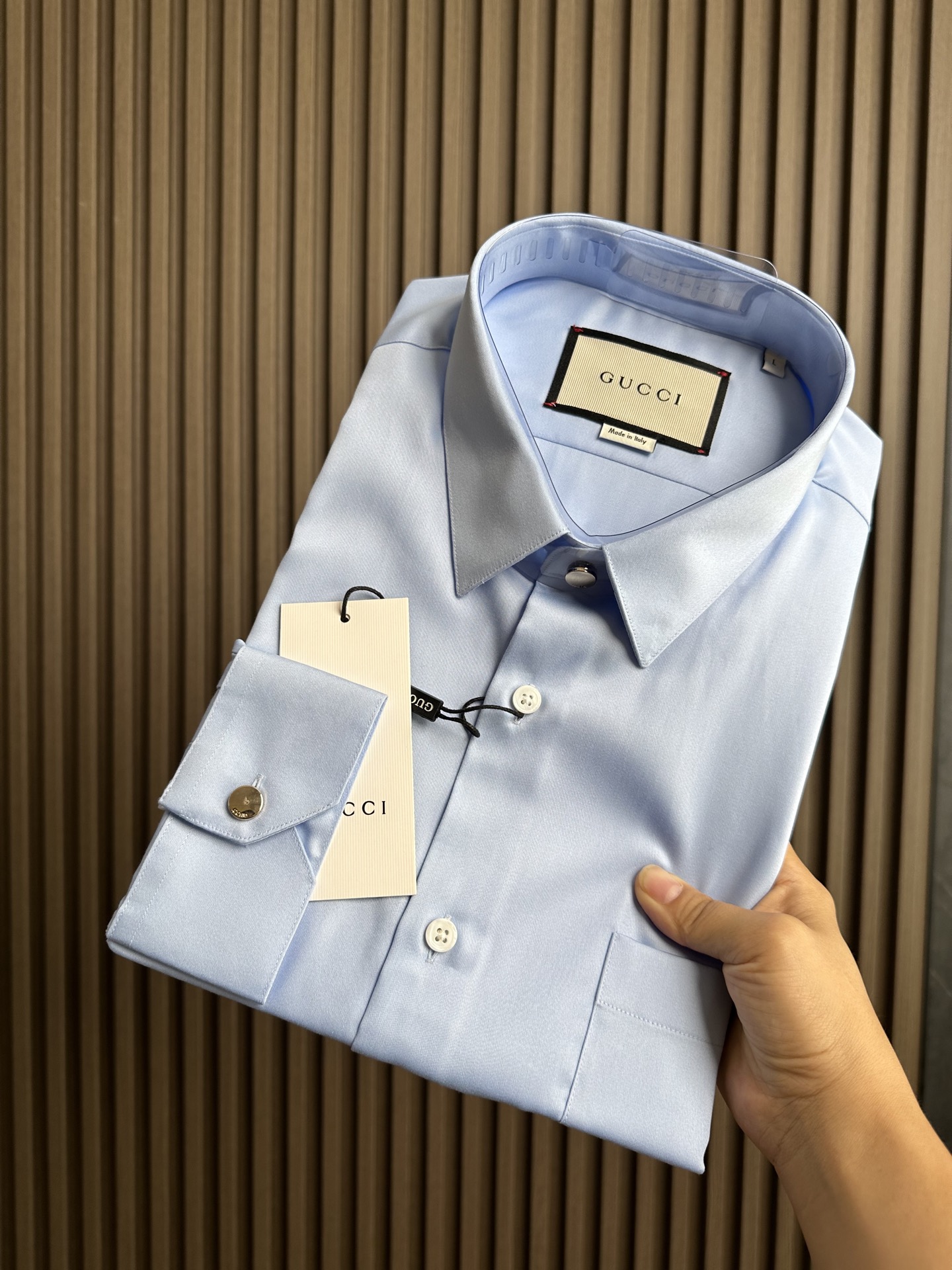 （浅蓝～）Gu家25FW秋冬新款府绸长袖衬衫