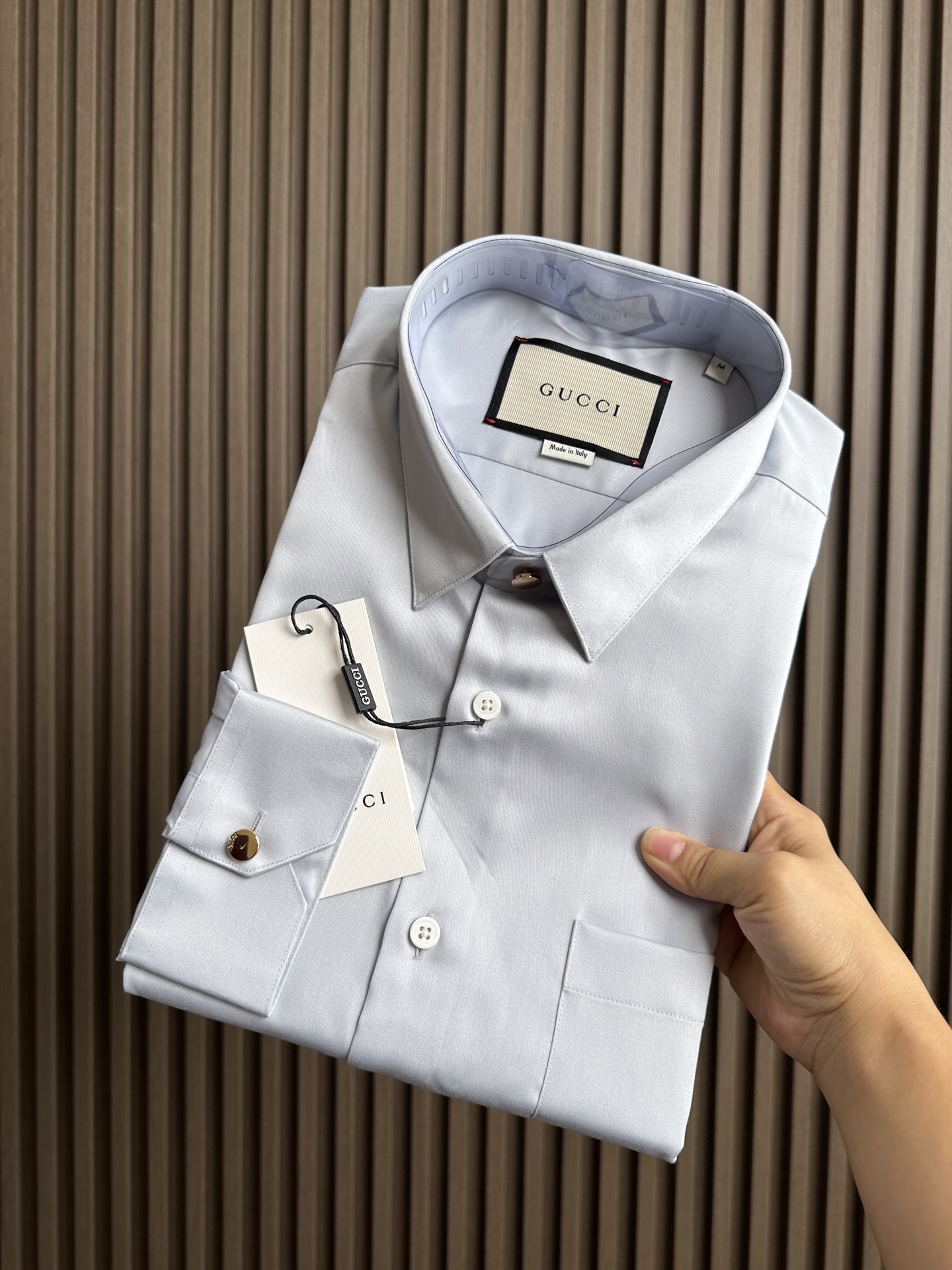 （浅灰～）Gu家25FW秋冬新款府绸长袖衬衫