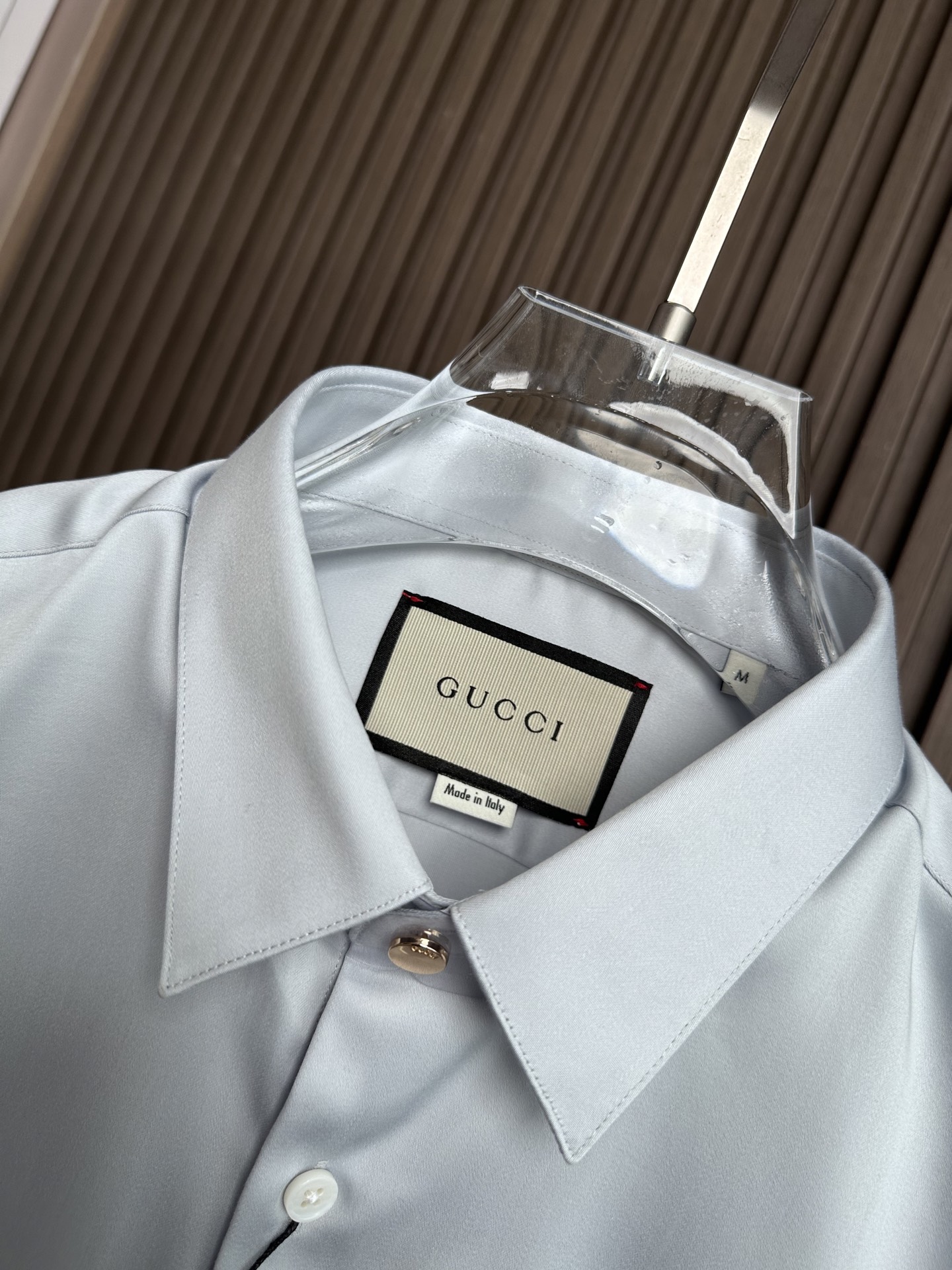 （浅灰～）Gu家25FW秋冬新款府绸长袖衬衫