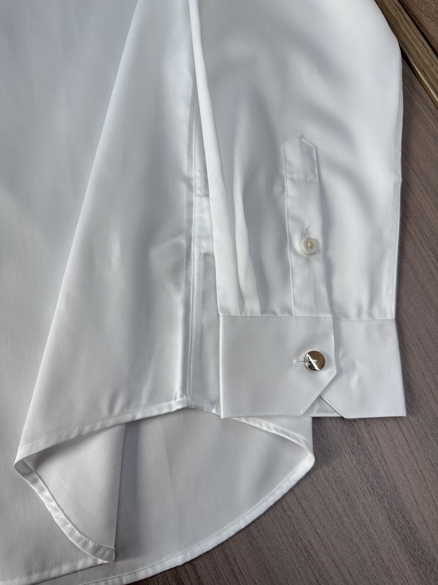 （白～）Gu家25FW秋冬新款府绸长袖衬衫