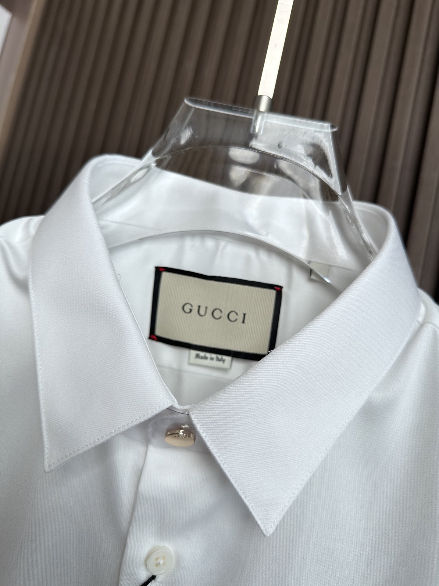 （白～）Gu家25FW秋冬新款府绸长袖衬衫