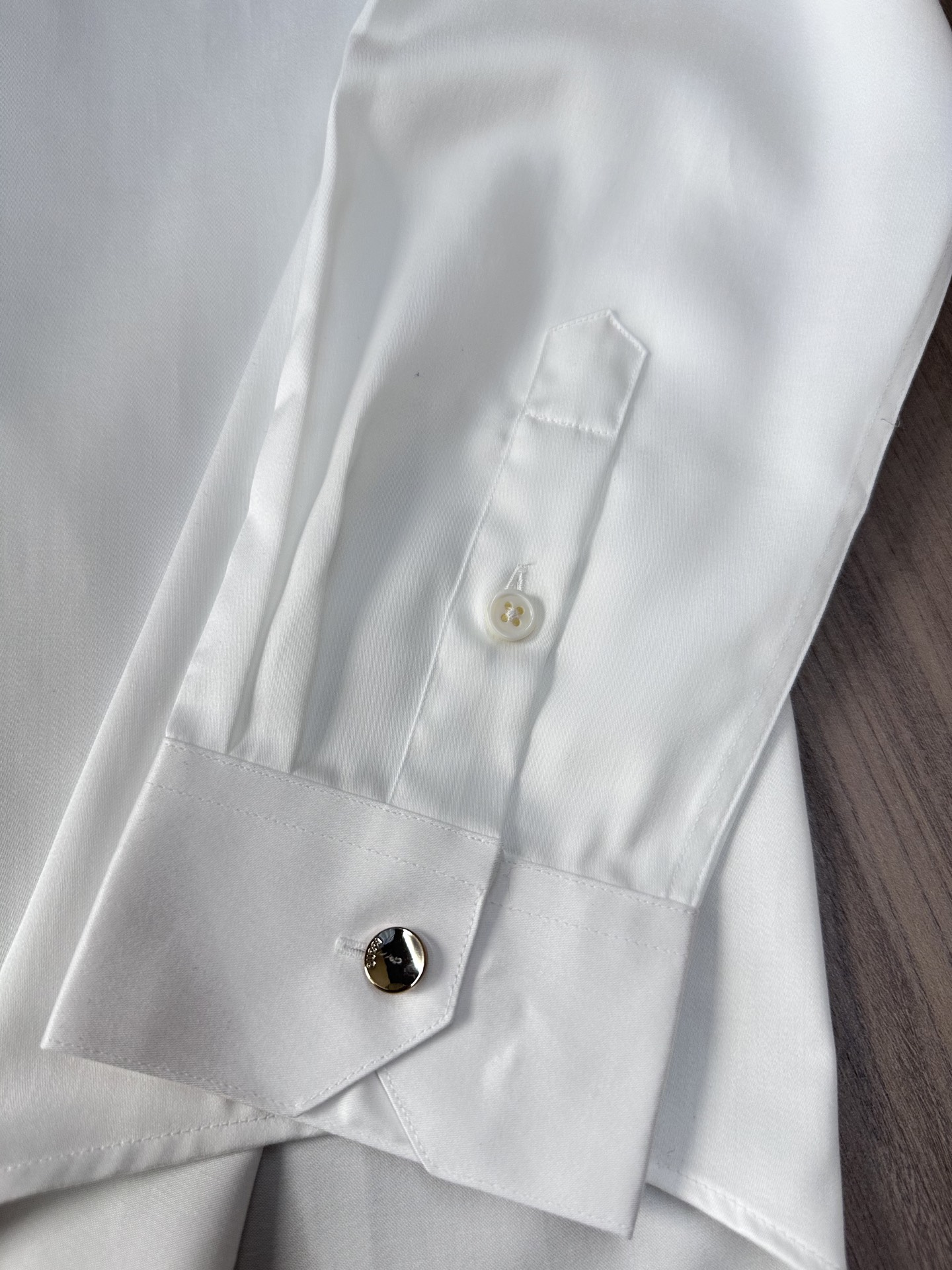 （白～）Gu家25FW秋冬新款府绸长袖衬衫