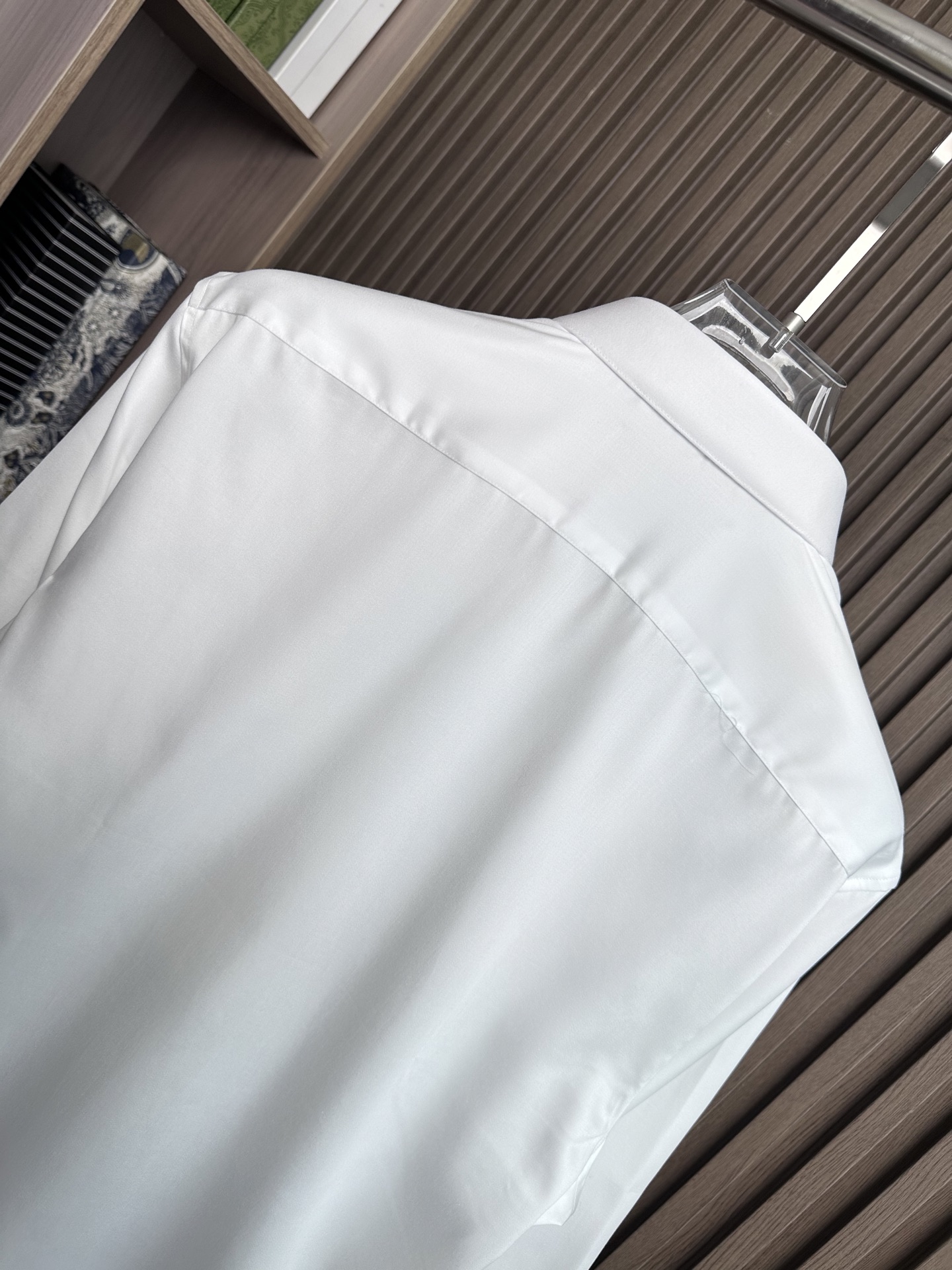 （白～）Gu家25FW秋冬新款府绸长袖衬衫