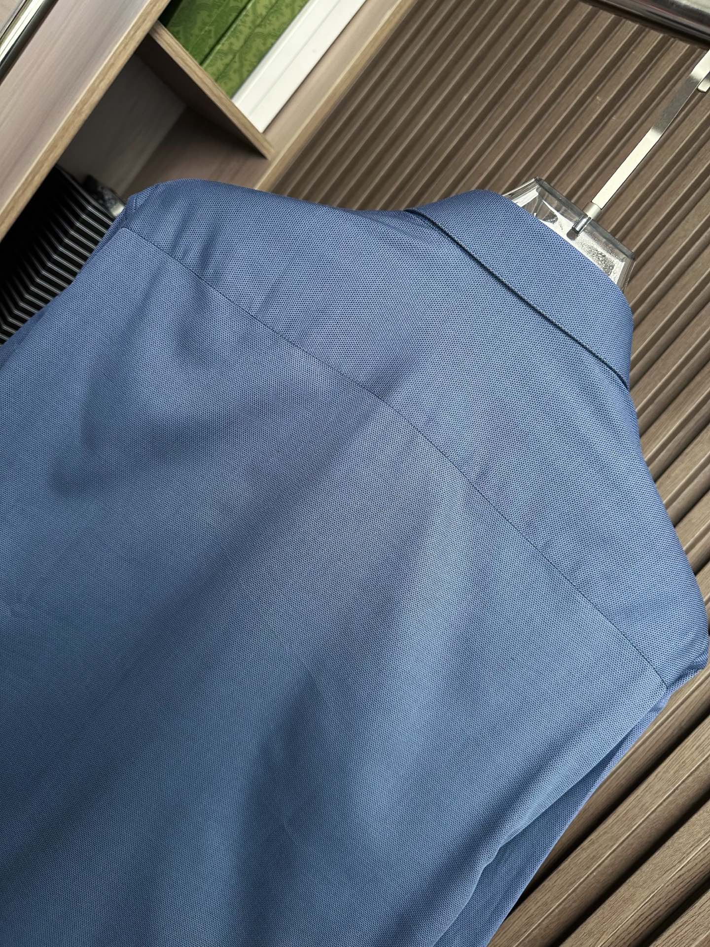 （蓝～）lP🆕家25FW秋冬新款提花面料长袖衬衫