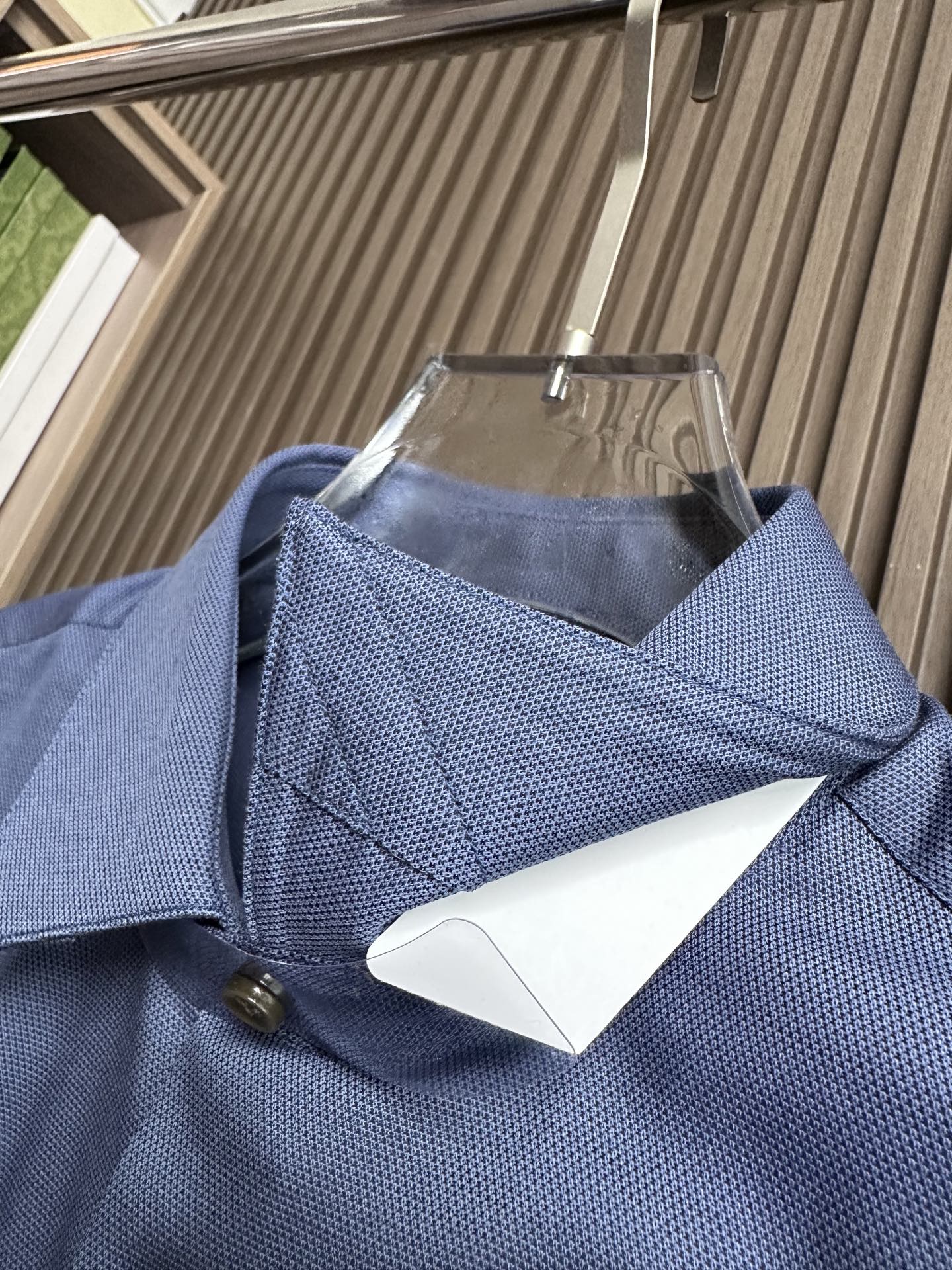 （蓝～）lP🆕家25FW秋冬新款提花面料长袖衬衫