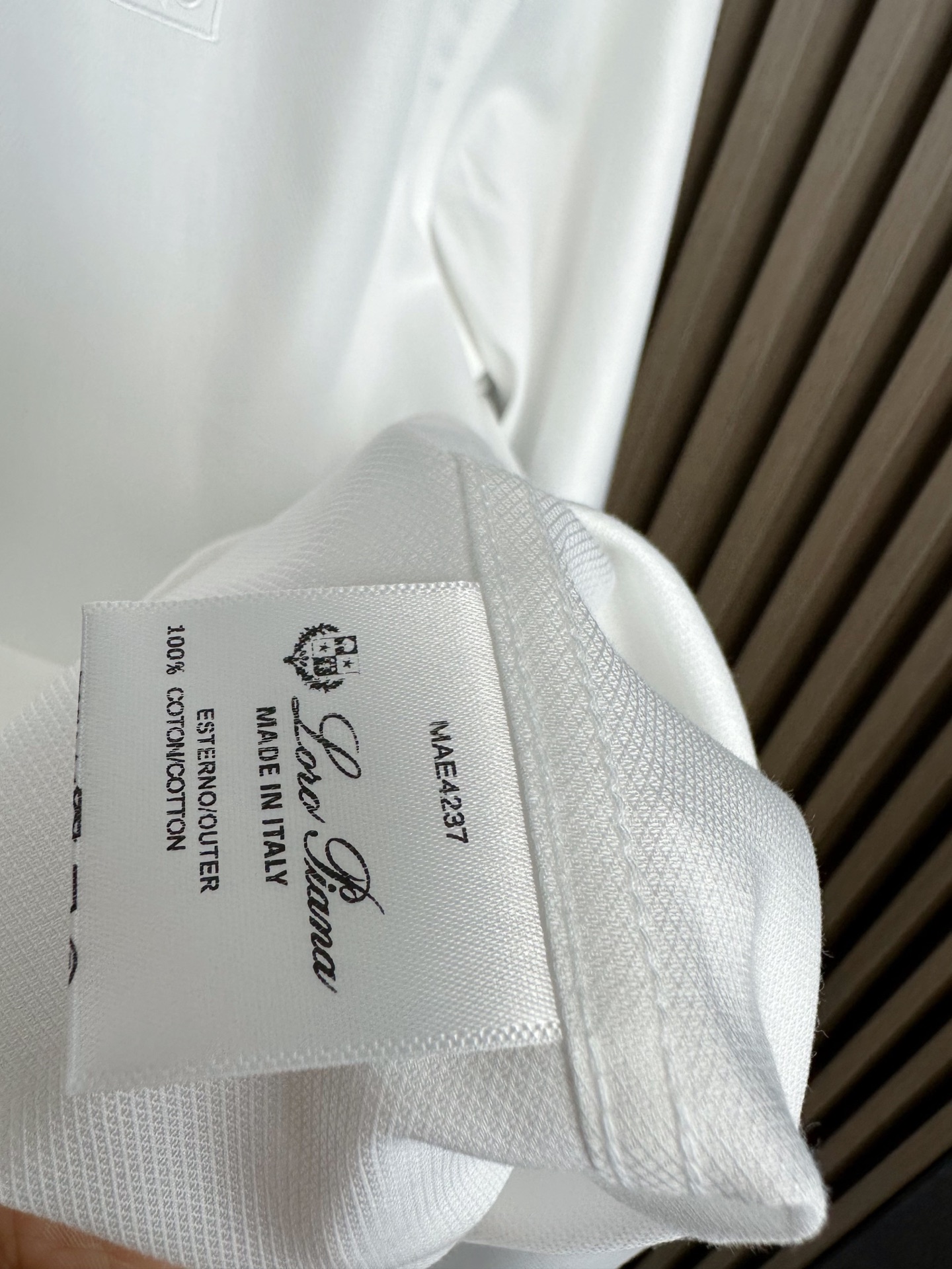 （白～）lP🆕家25FW秋冬新款提花面料长袖衬衫