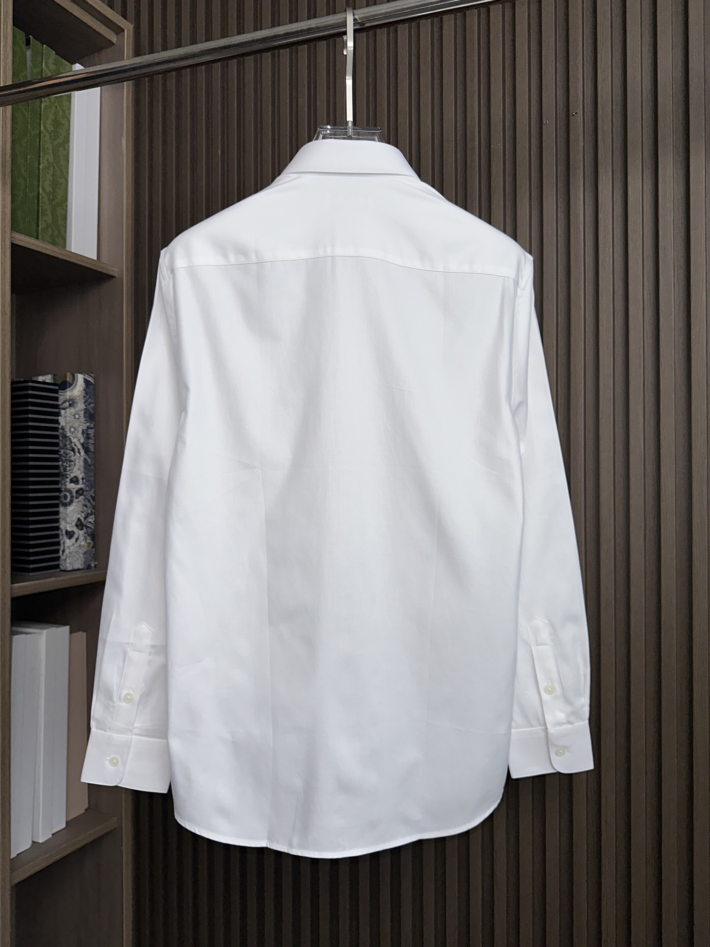 （白～）lP🆕家25FW秋冬新款提花面料长袖衬衫