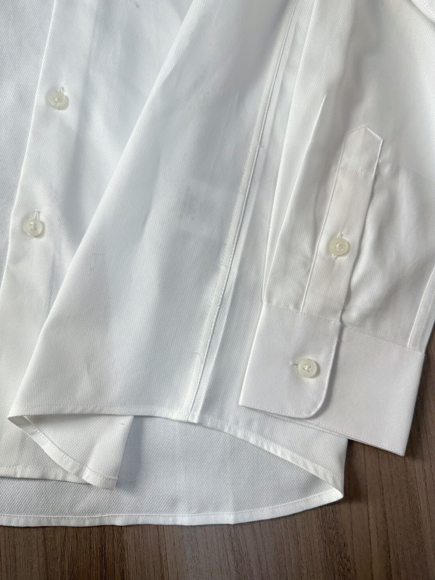 （白～）lP🆕家25FW秋冬新款提花面料长袖衬衫