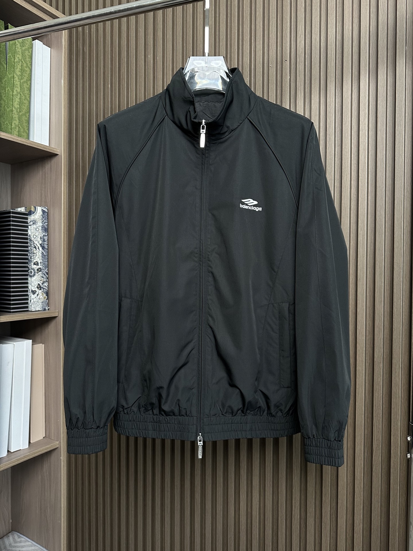 （黑～）Balenciaga巴黎世家25FW秋冬立领夹克