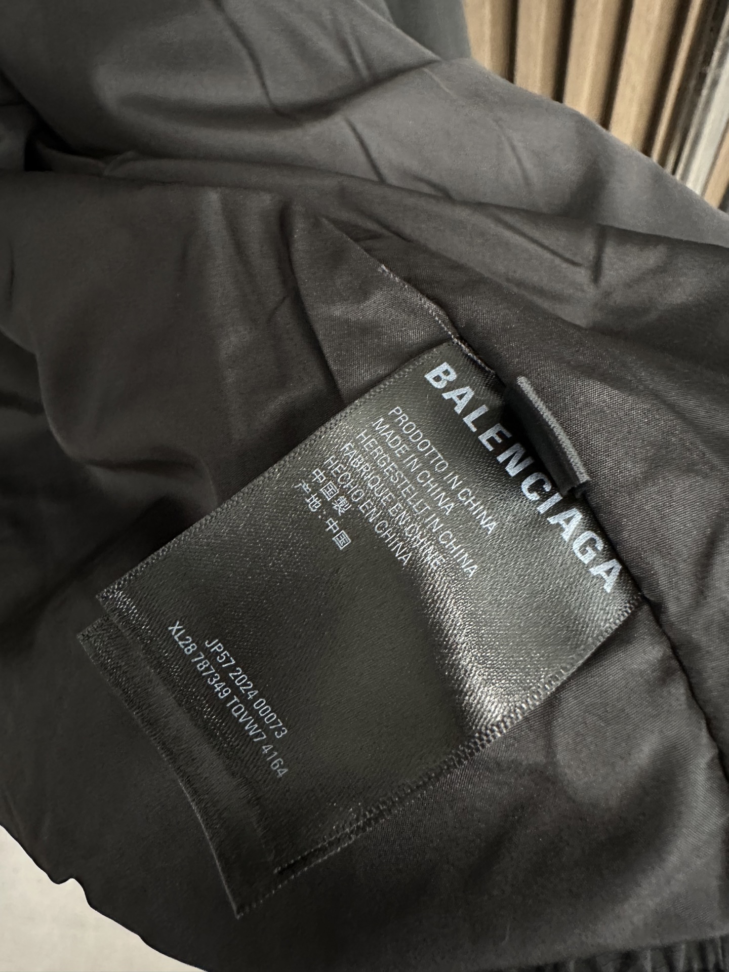 （黑～）Balenciaga巴黎世家25FW秋冬立领夹克