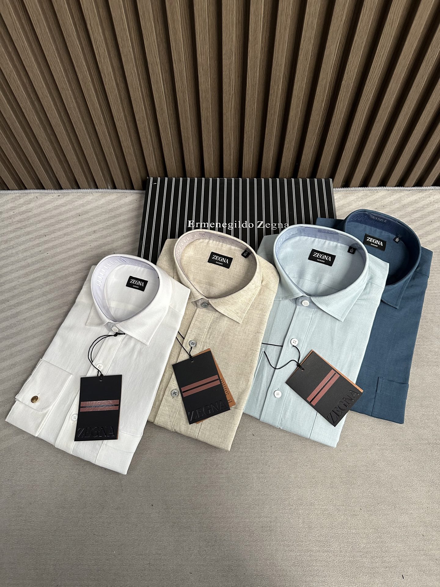 巅峰制造，最好卖的六色最全亚麻！！！ZZ杰尼亚亚麻衬衫｜慵懒骨子里的高级感轻盈的呼吸感，藏在纯亚麻面料的