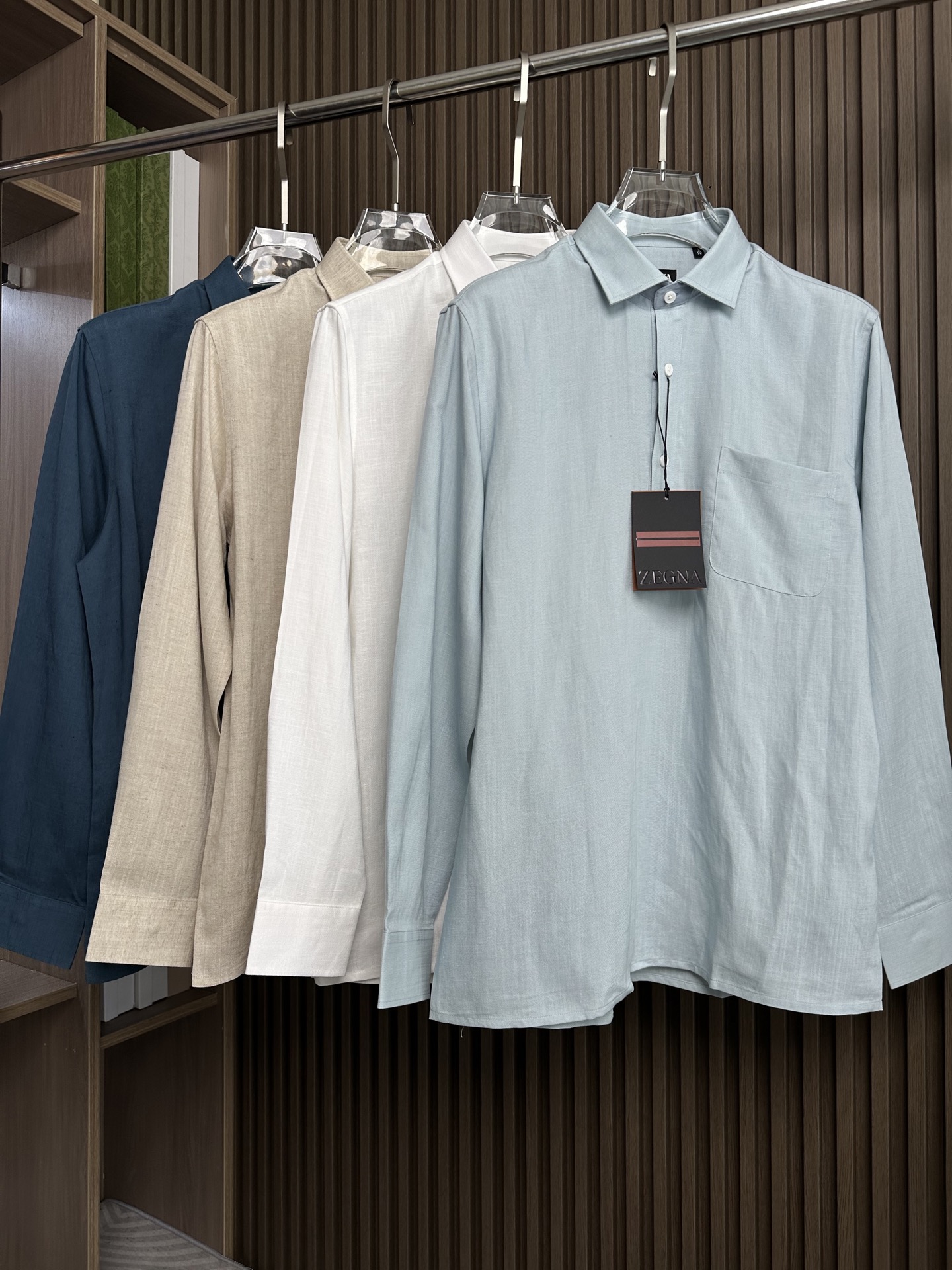 巅峰制造，最好卖的六色最全亚麻！！！ZZ杰尼亚亚麻衬衫｜慵懒骨子里的高级感轻盈的呼吸感，藏在纯亚麻面料的