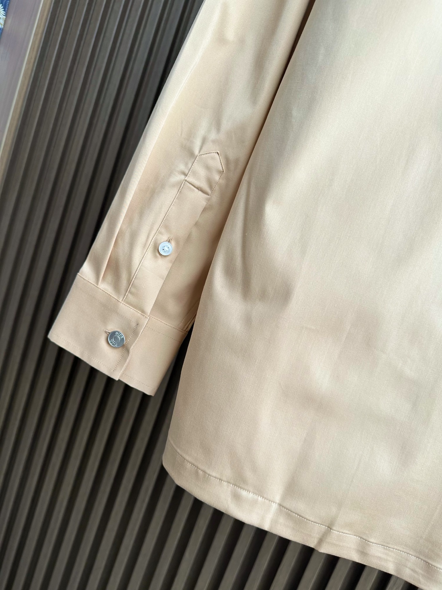 （深卡其～）CD迪奥轻奢！2025秋冬新款男士衬衫式外套。