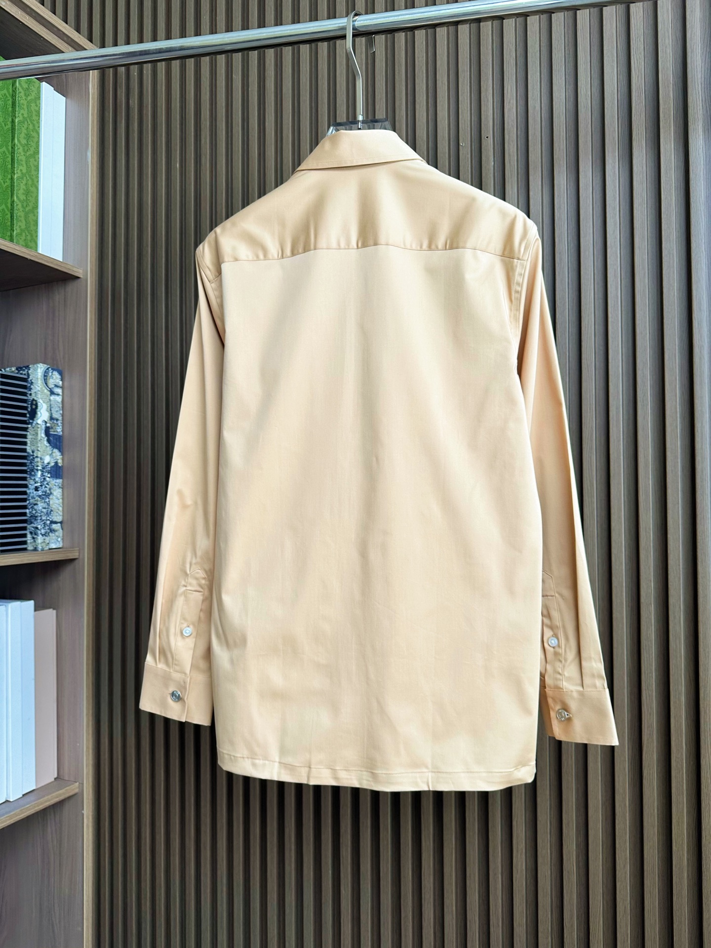 （深卡其～）CD迪奥轻奢！2025秋冬新款男士衬衫式外套。