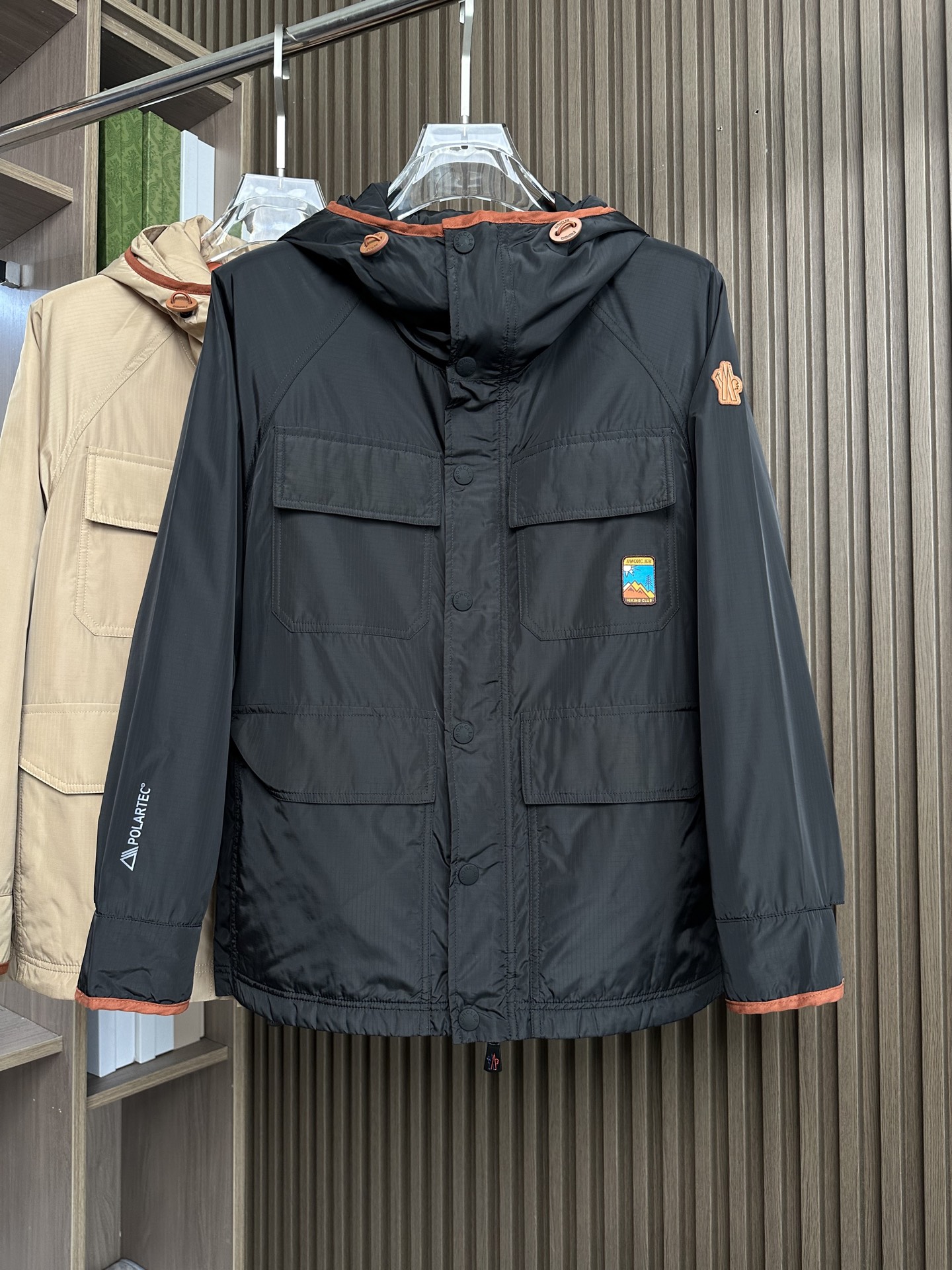 （卡其～）Mon蒙口25FW秋冬新款夹棉夹克