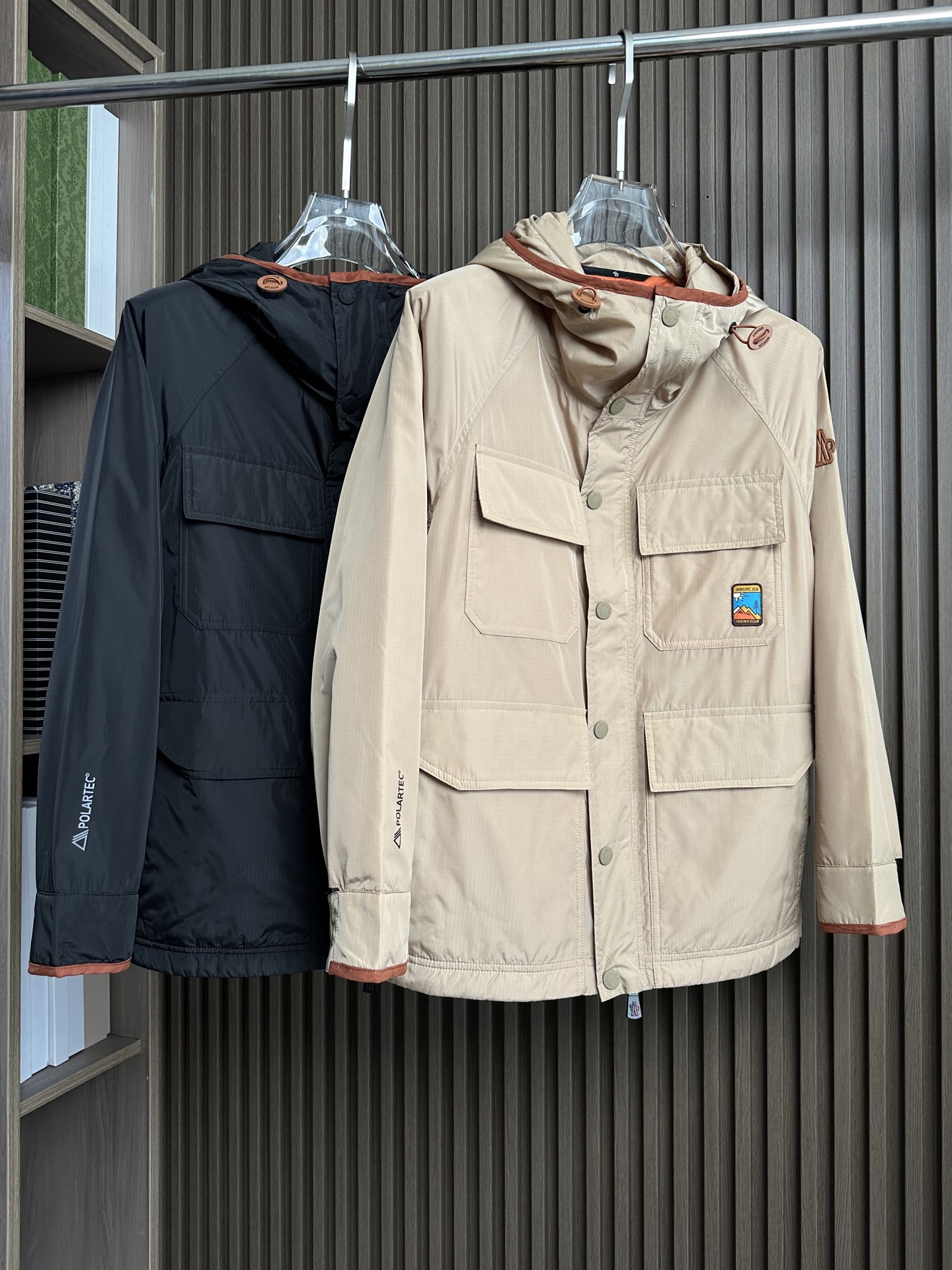 Mon蒙口25FW秋冬新款夹棉夹克穿三标齐全 特殊定制面料 专柜同款品质 超级重工 面料做工杠杠的👍版型