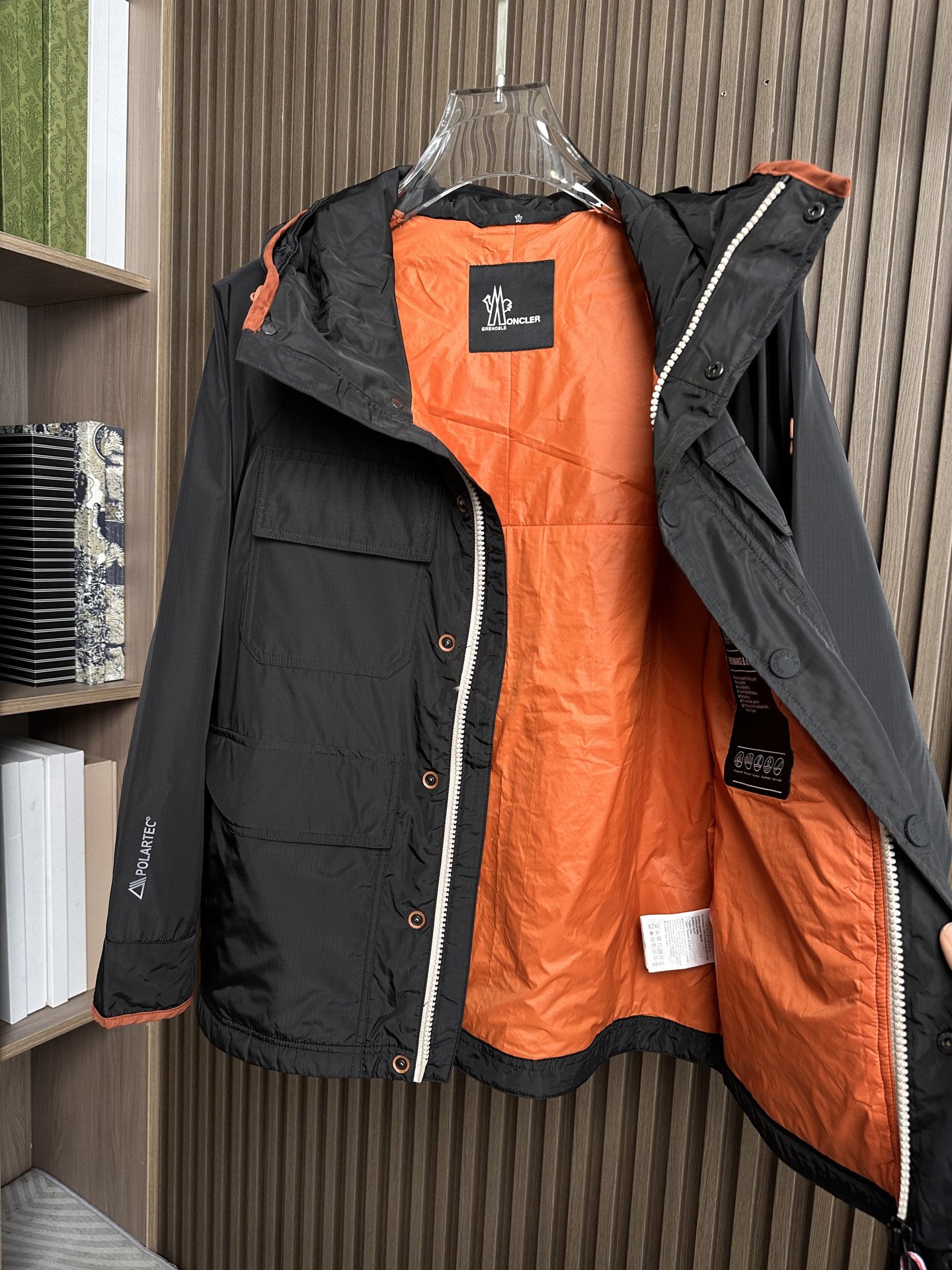 （黑～）Mon蒙口25FW秋冬新款夹棉夹克