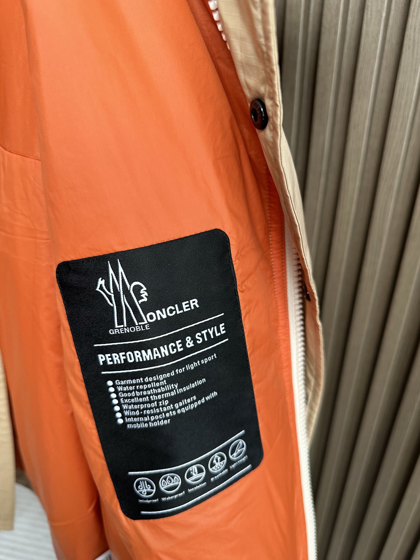 （卡其～）Mon蒙口25FW秋冬新款夹棉夹克