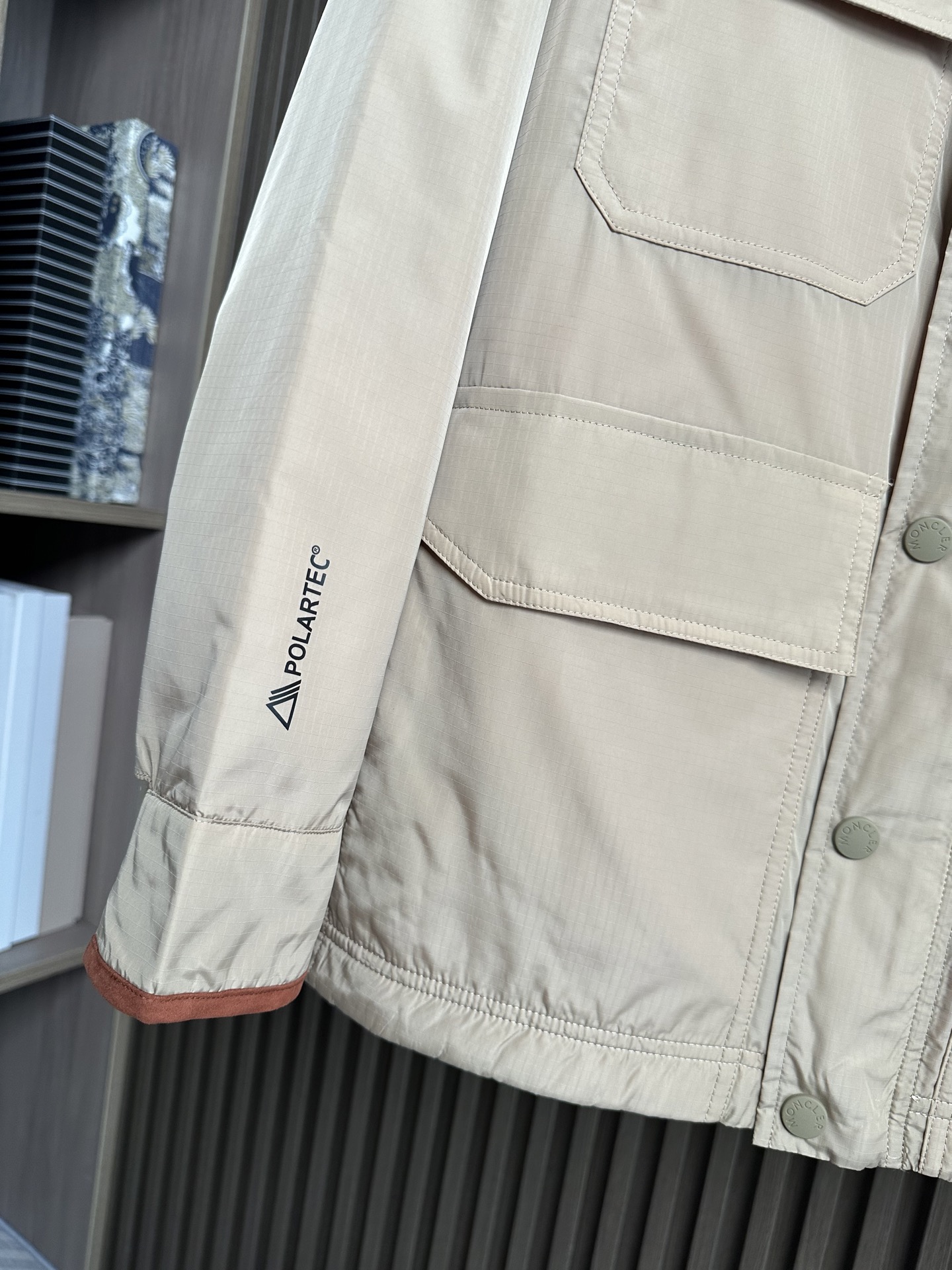 （卡其～）Mon蒙口25FW秋冬新款夹棉夹克