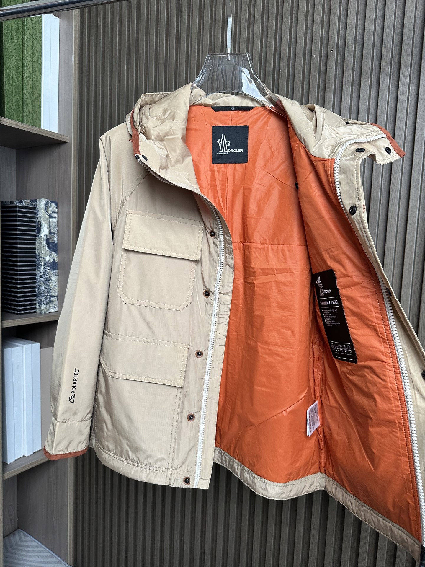 （卡其～）Mon蒙口25FW秋冬新款夹棉夹克