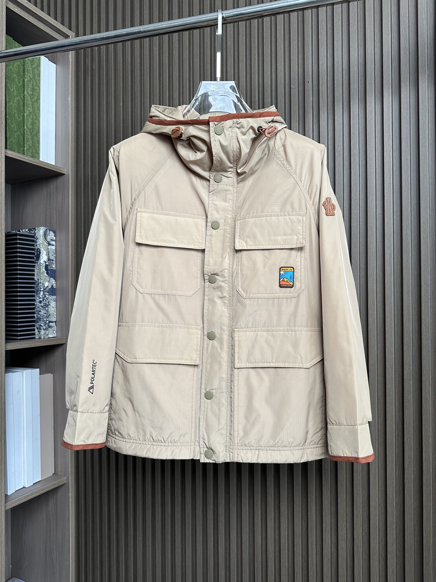 （卡其～）Mon蒙口25FW秋冬新款夹棉夹克