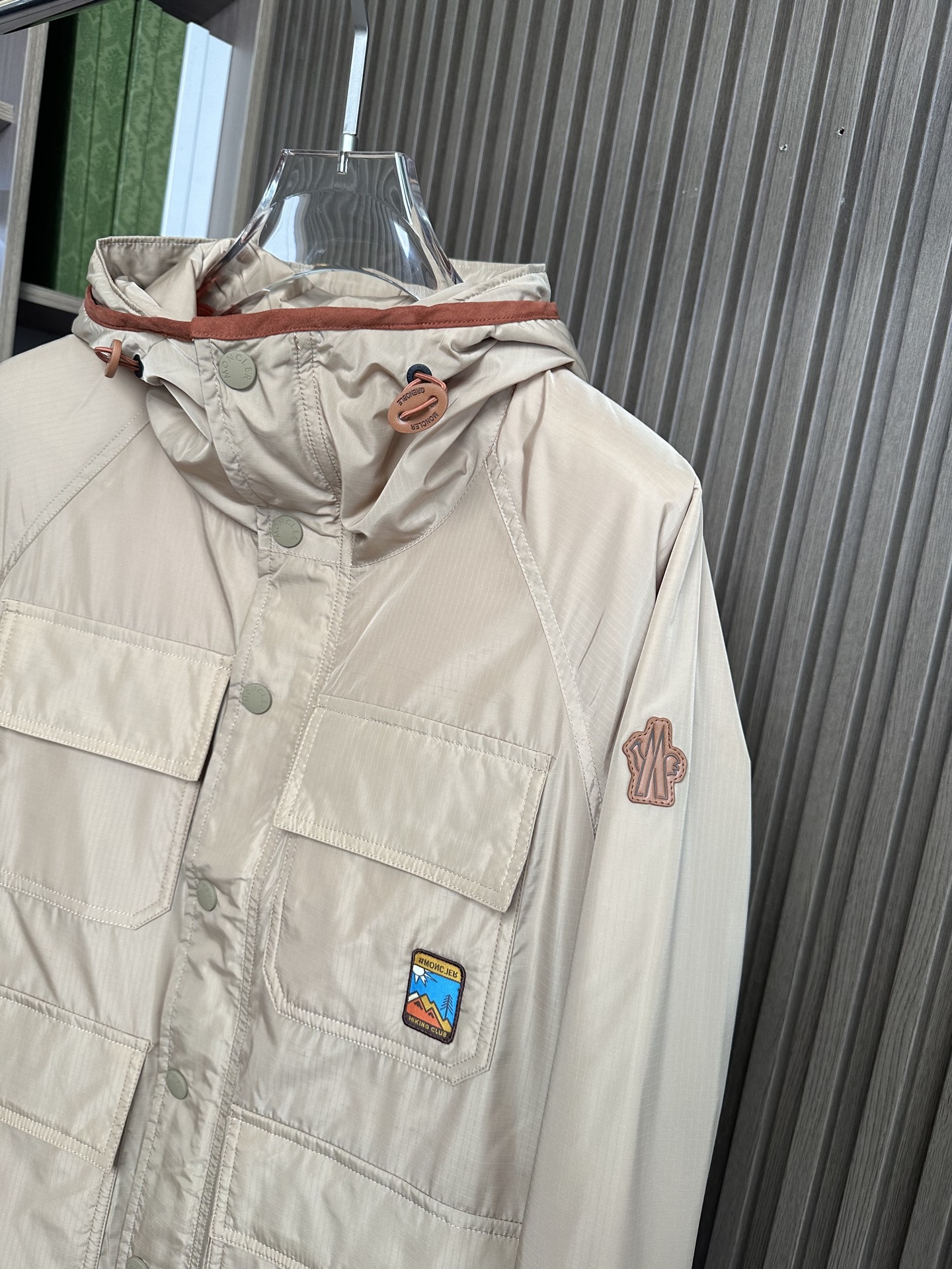 （卡其～）Mon蒙口25FW秋冬新款夹棉夹克