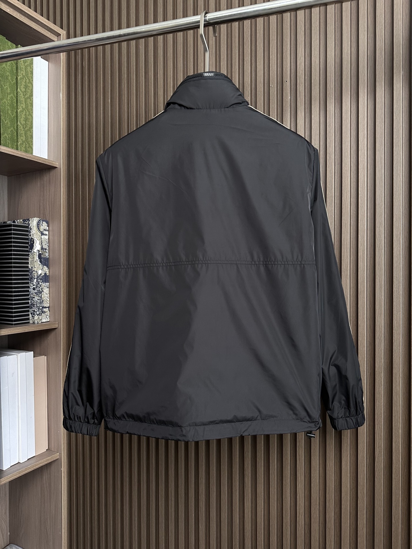 （黑～）M家族男士高端时装款连帽户外夹克外套，25年早秋新款，