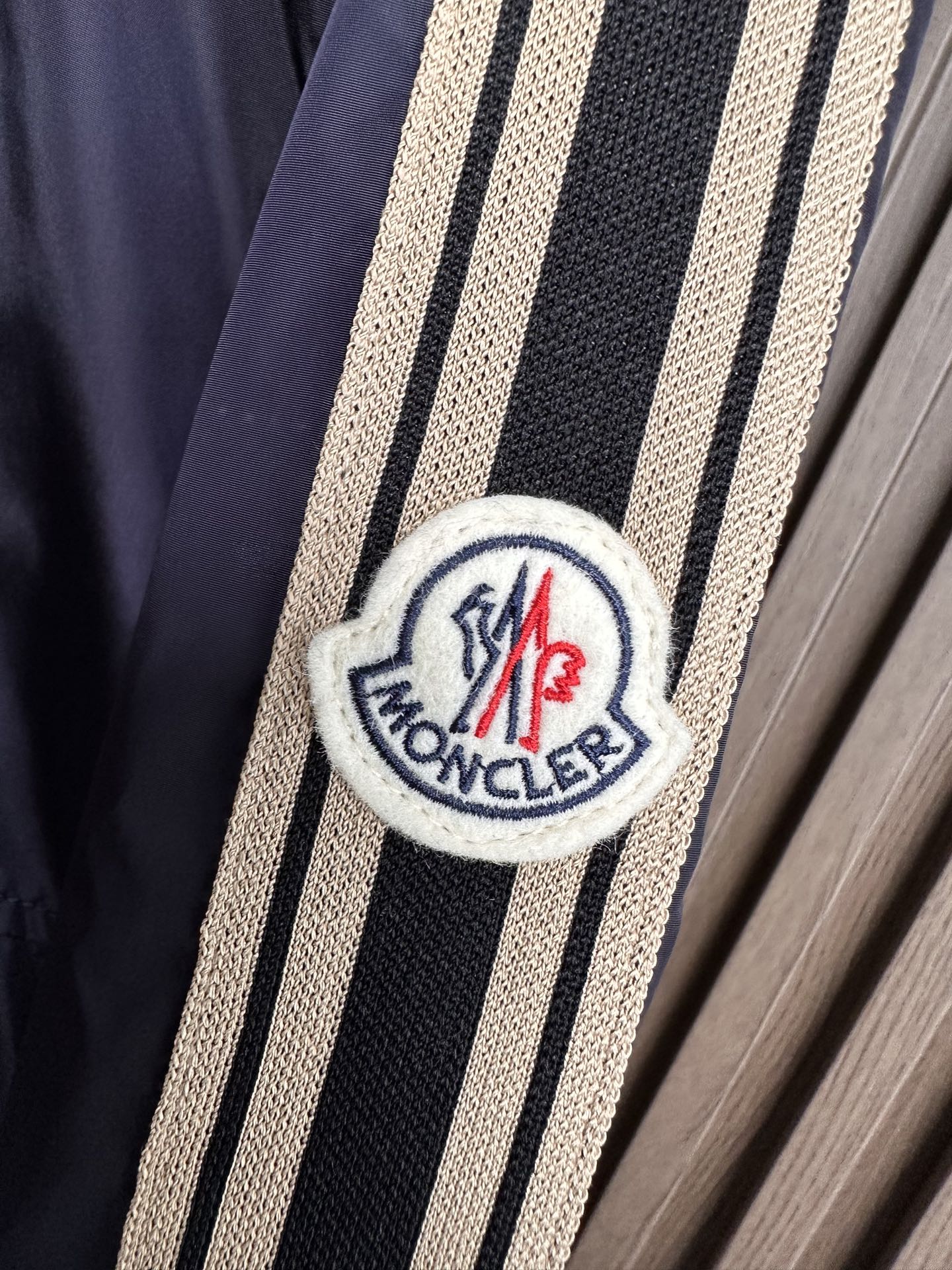 （藏蓝～）M家族男士高端时装款连帽户外夹克外套，25年早秋新款，