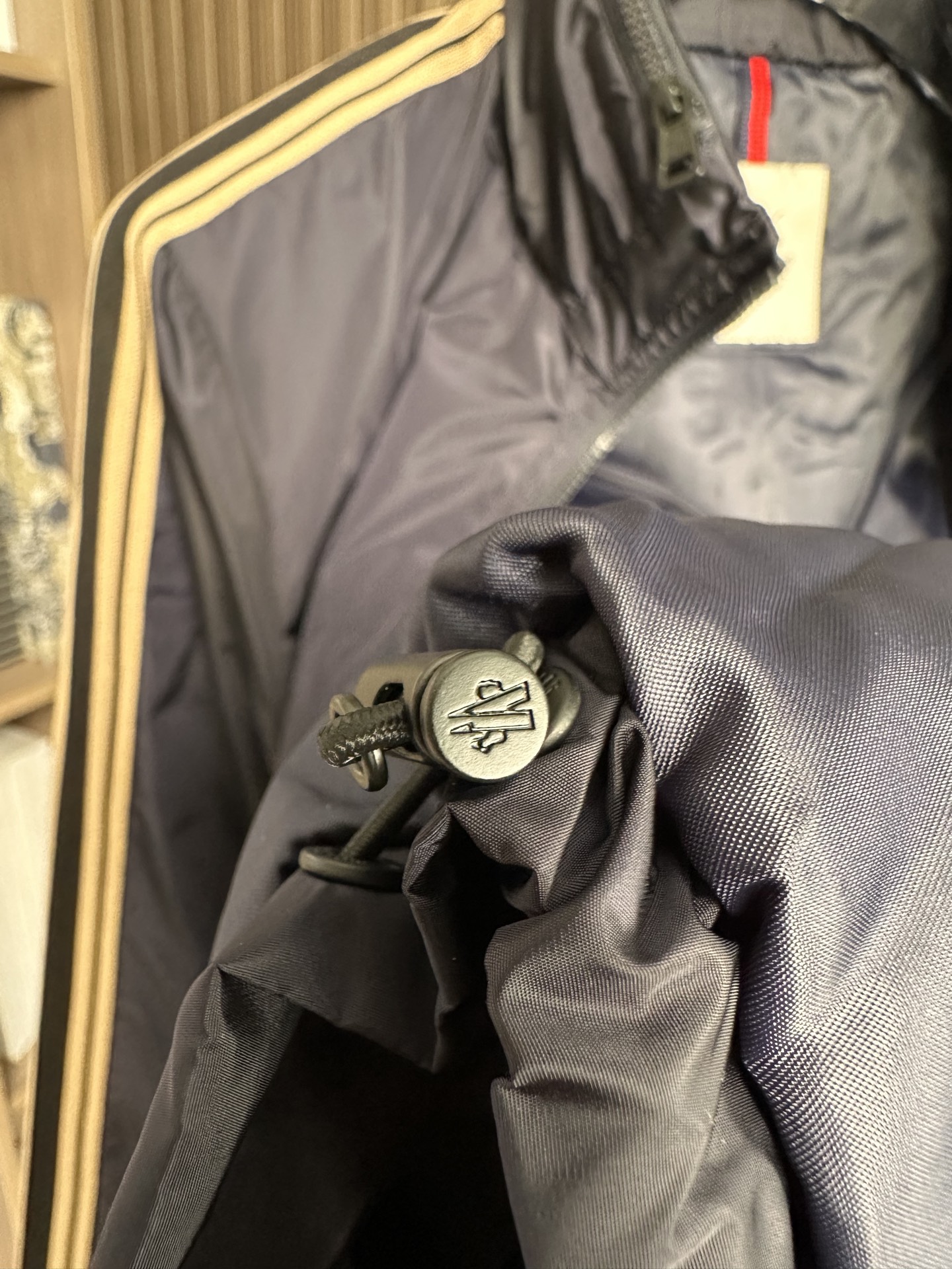 （藏蓝～）M家族男士高端时装款连帽户外夹克外套，25年早秋新款，