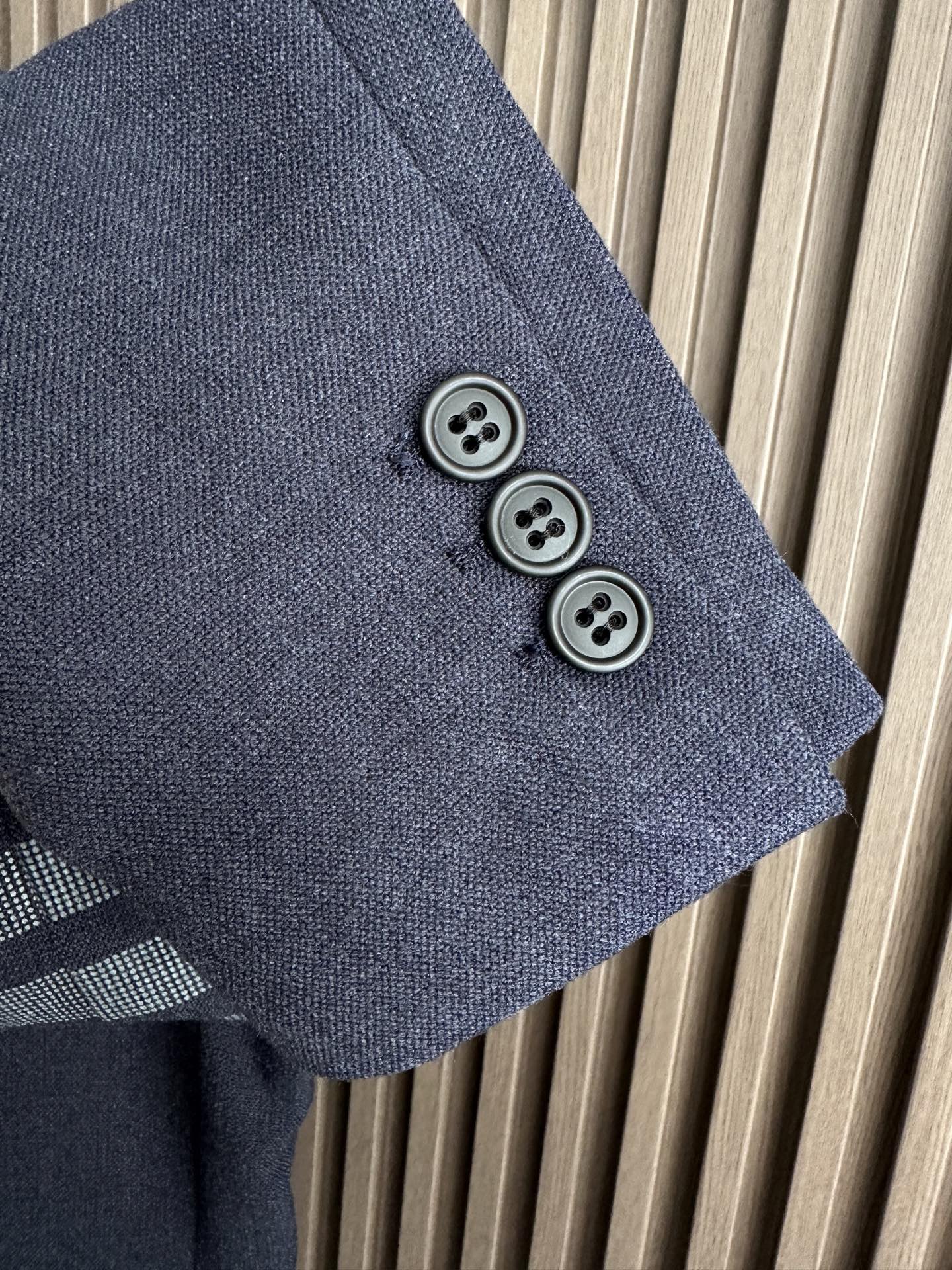 （藏蓝～）TB原单男士2025年最新秋冬时装羊毛单西，