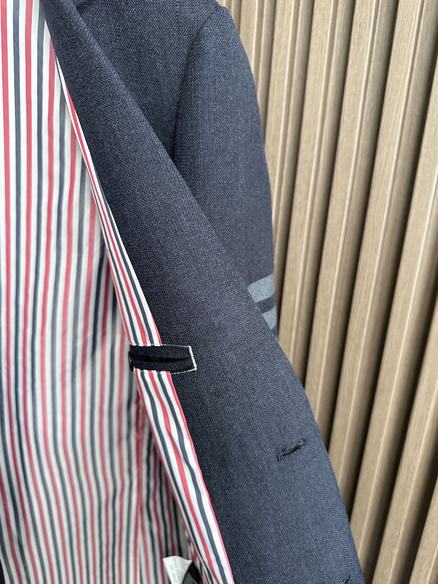 （藏蓝～）TB原单男士2025年最新秋冬时装羊毛单西，