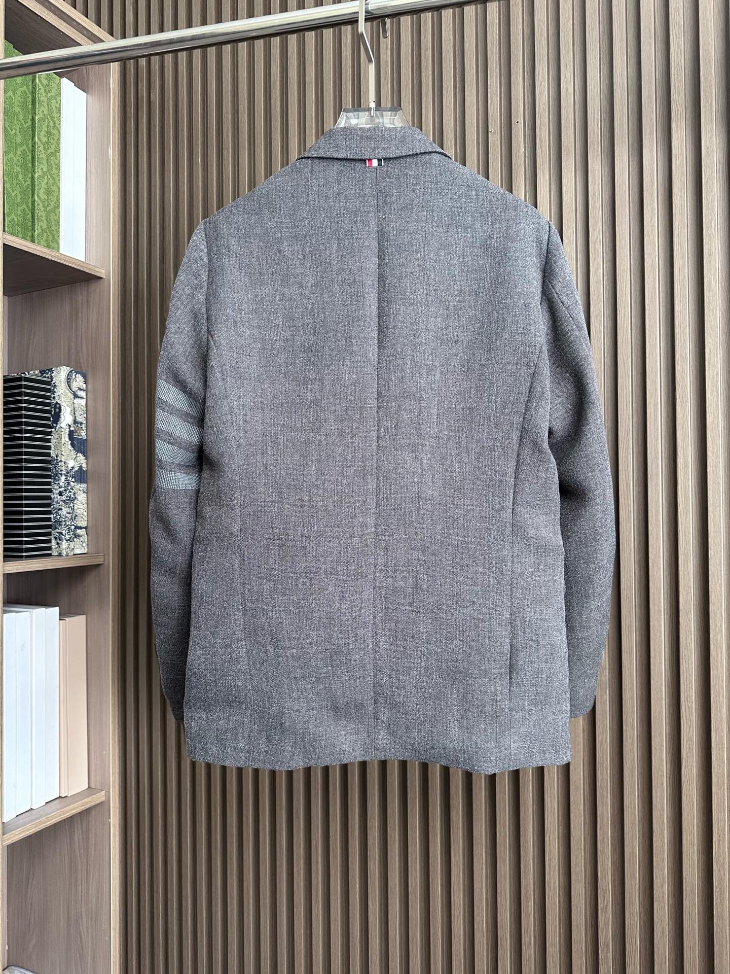 （灰～）TB原单男士2025年最新秋冬时装羊毛单西，