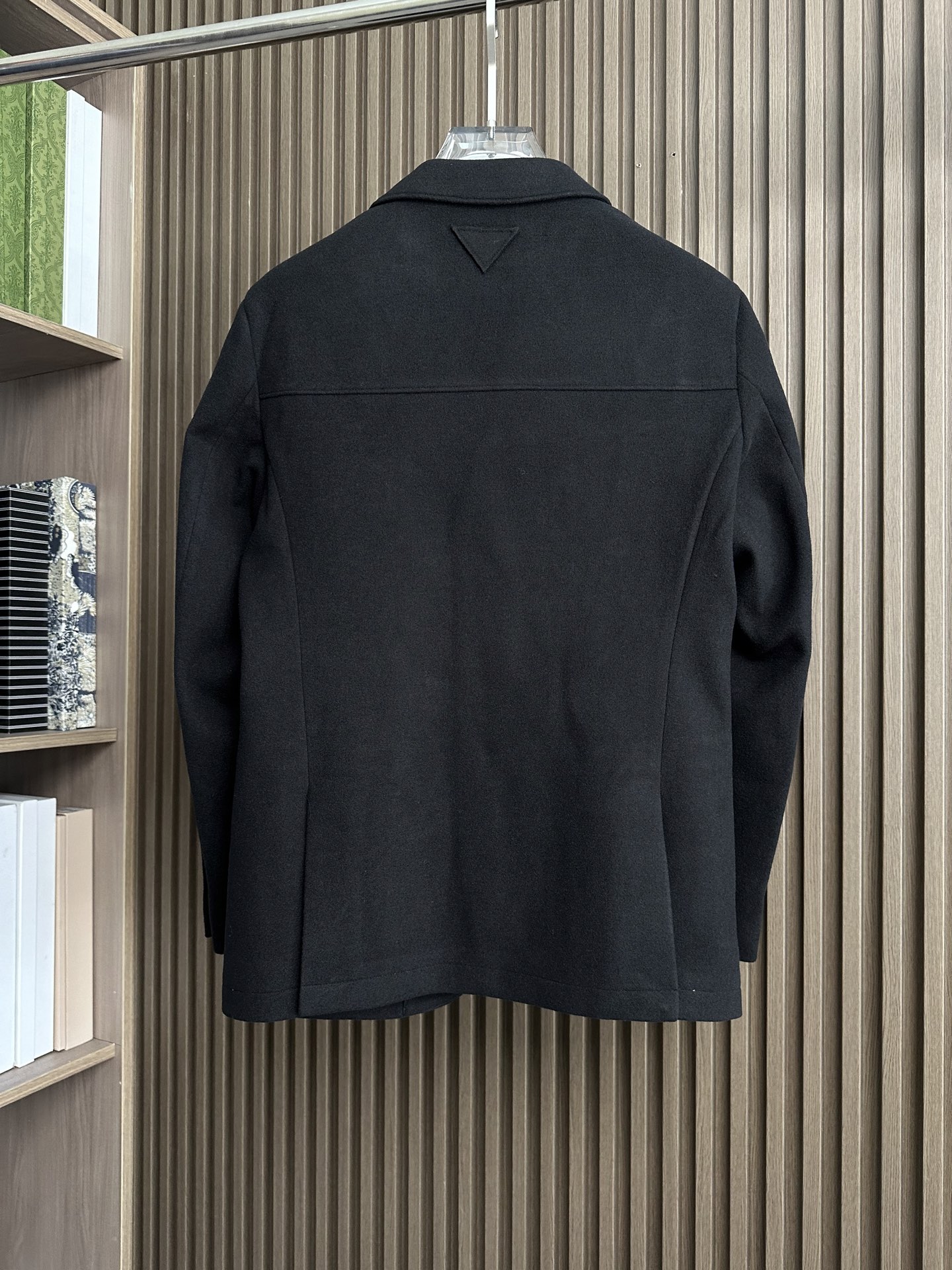 （黑～）PRADA 普拉达2025ss秋冬新款男士商务羊毛呢西装！