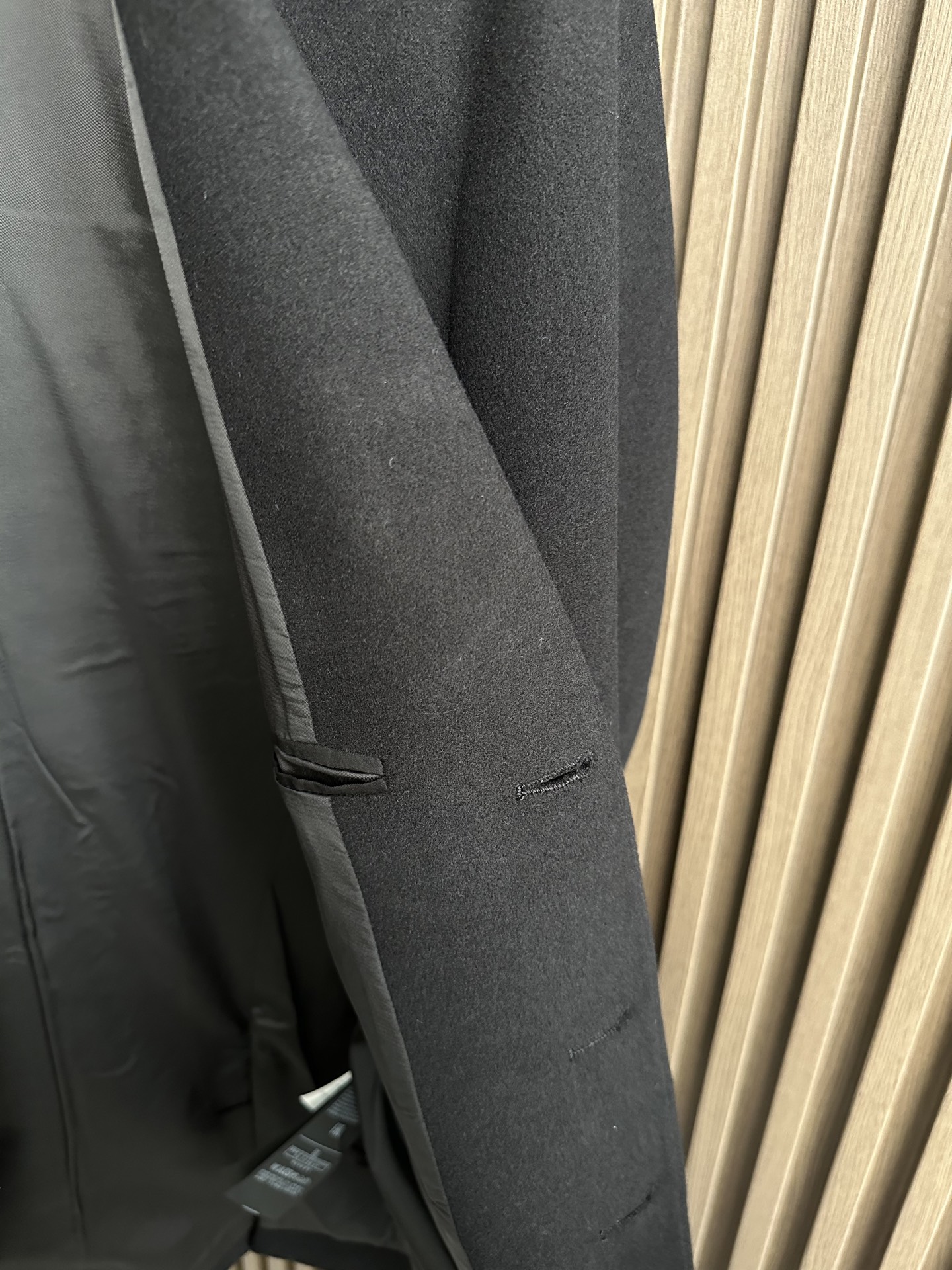 （黑～）PRADA 普拉达2025ss秋冬新款男士商务羊毛呢西装！