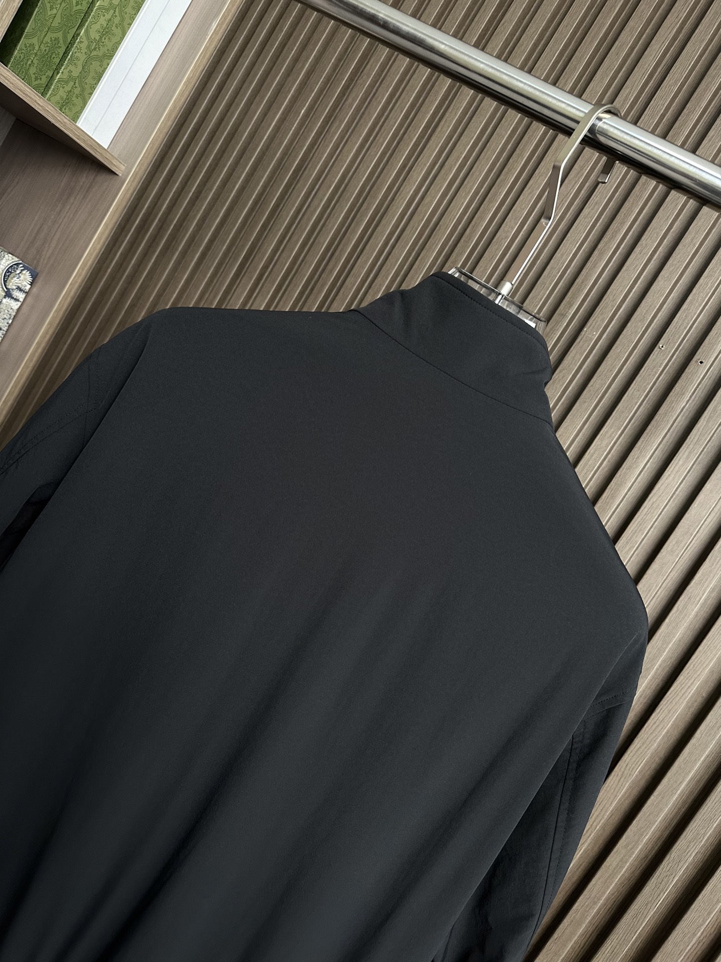 （黑～）lP🆕 诺悠翩雅羊毛立领夹克外套，