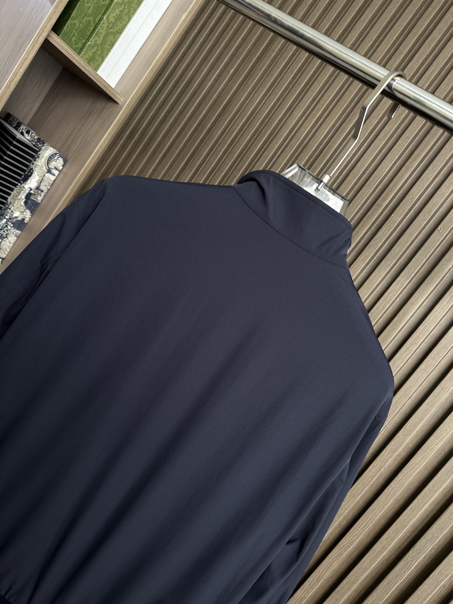 （藏蓝色～）lP🆕 诺悠翩雅羊毛立领夹克外套，