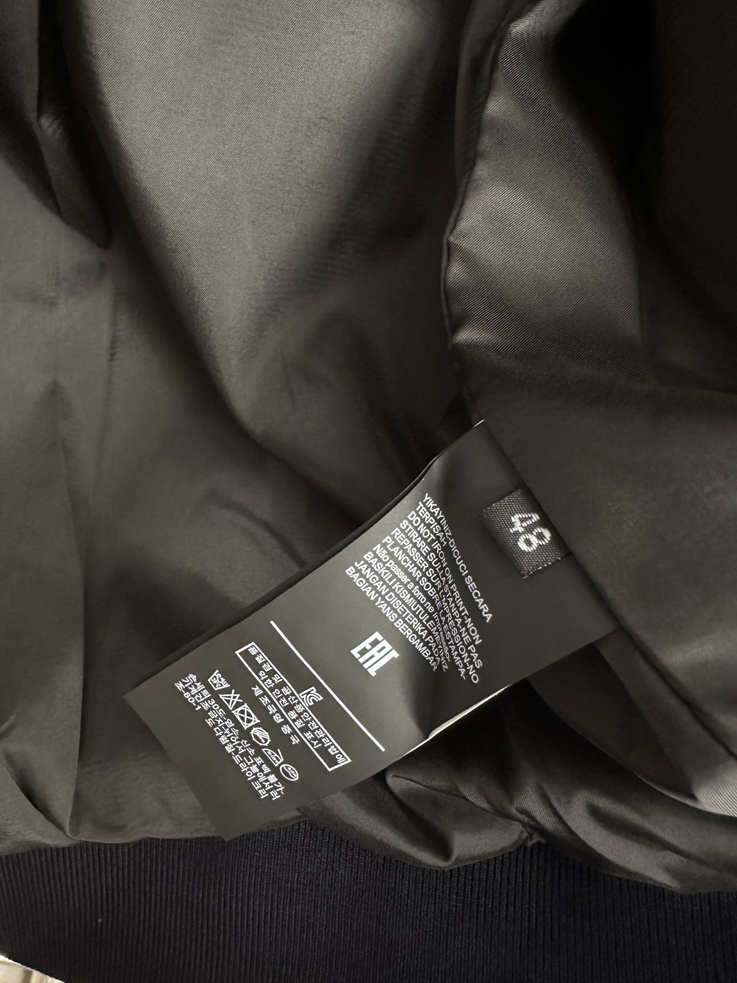 （藏蓝色～）lP🆕 诺悠翩雅羊毛立领夹克外套，