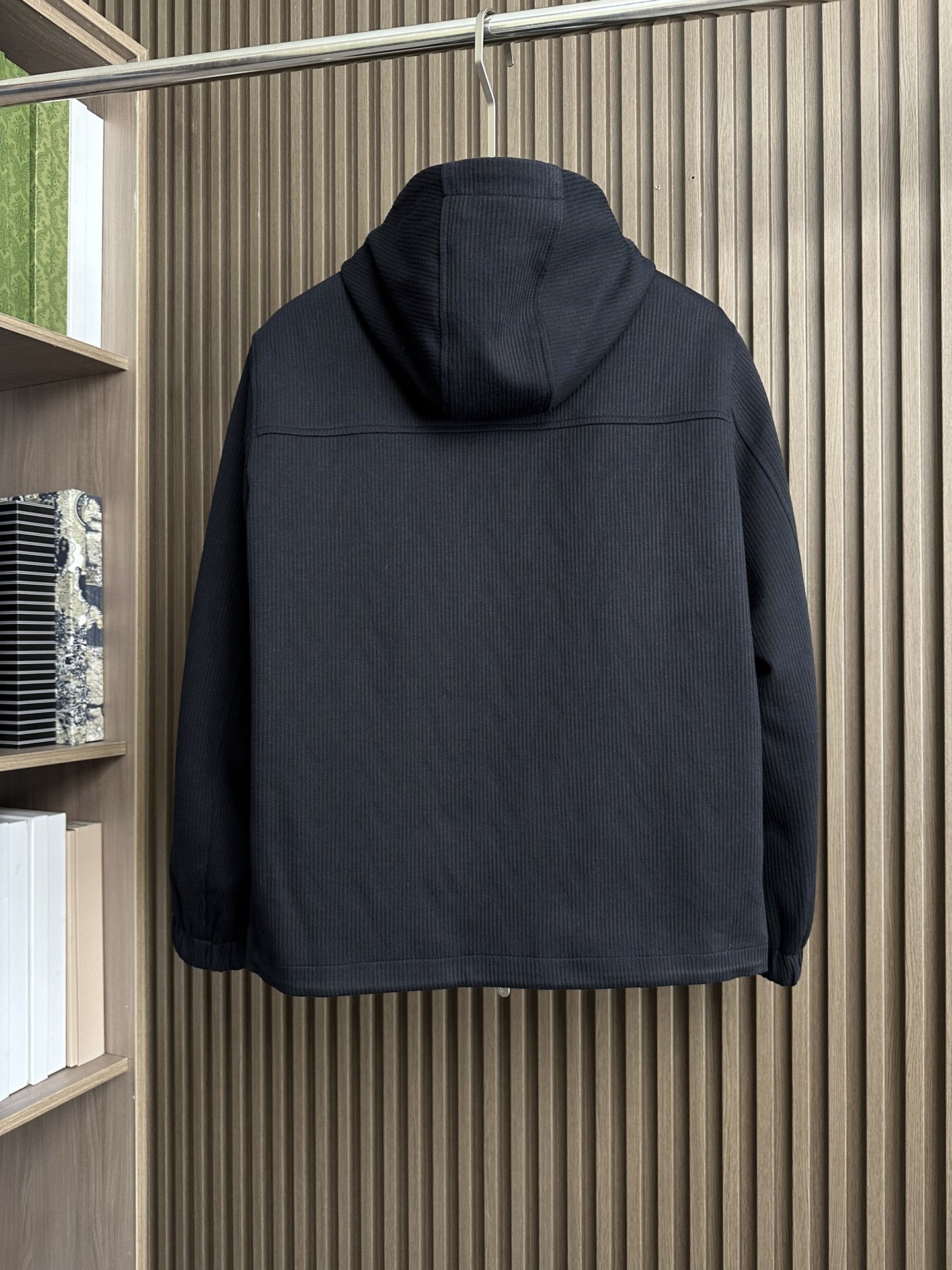 （黑～）BC家2025fw男装秋冬新品条绒连帽外套Moto