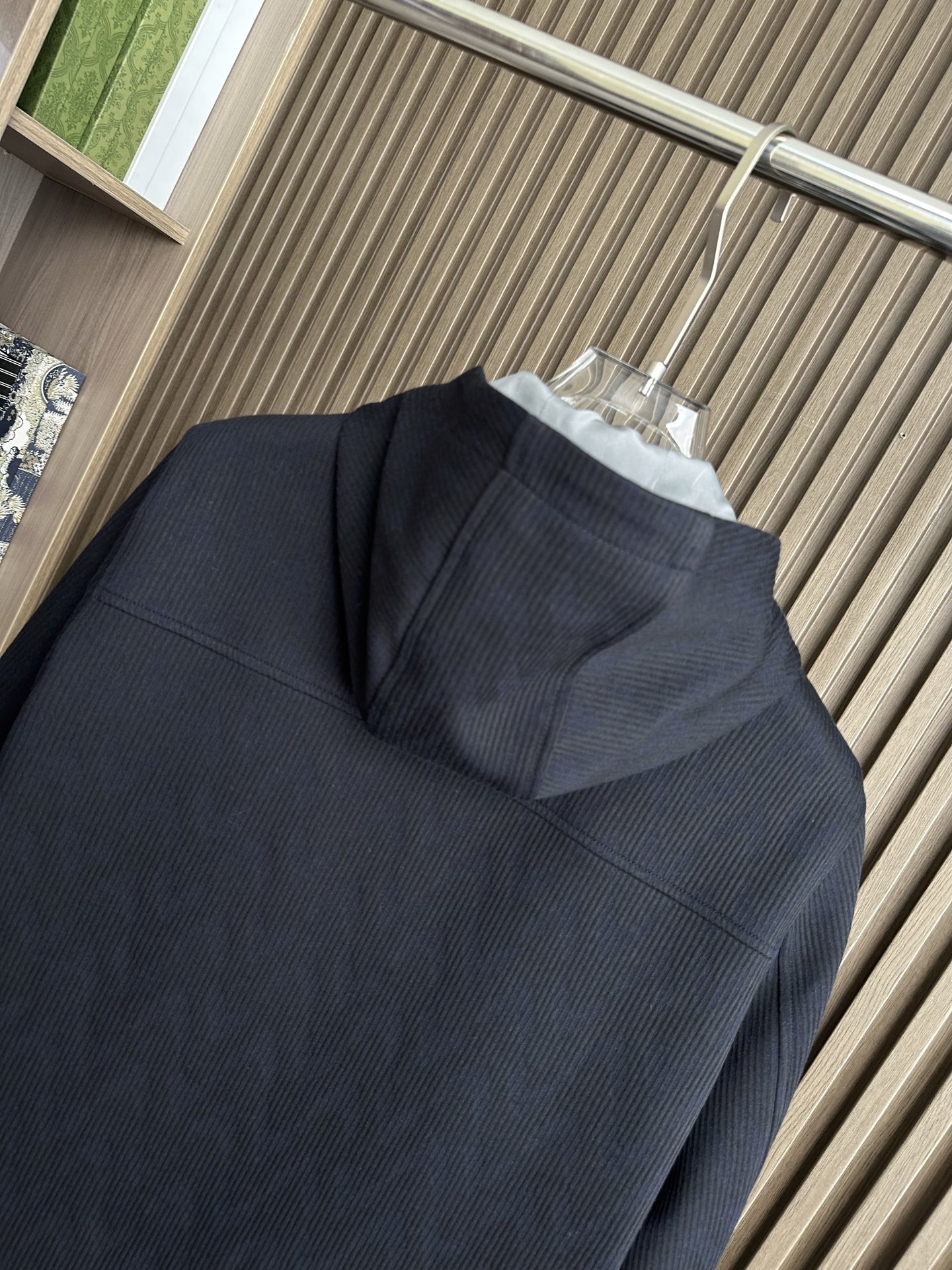 （黑～）BC家2025fw男装秋冬新品条绒连帽外套Moto