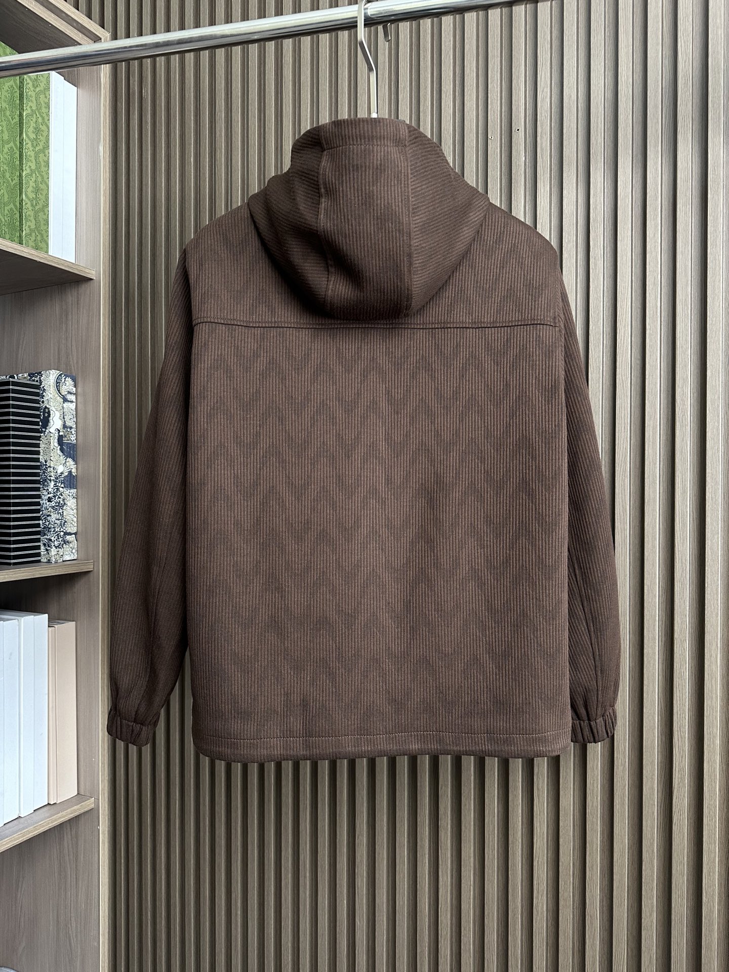 （棕色～）BC家2025fw男装秋冬新品条绒连帽外套Moto