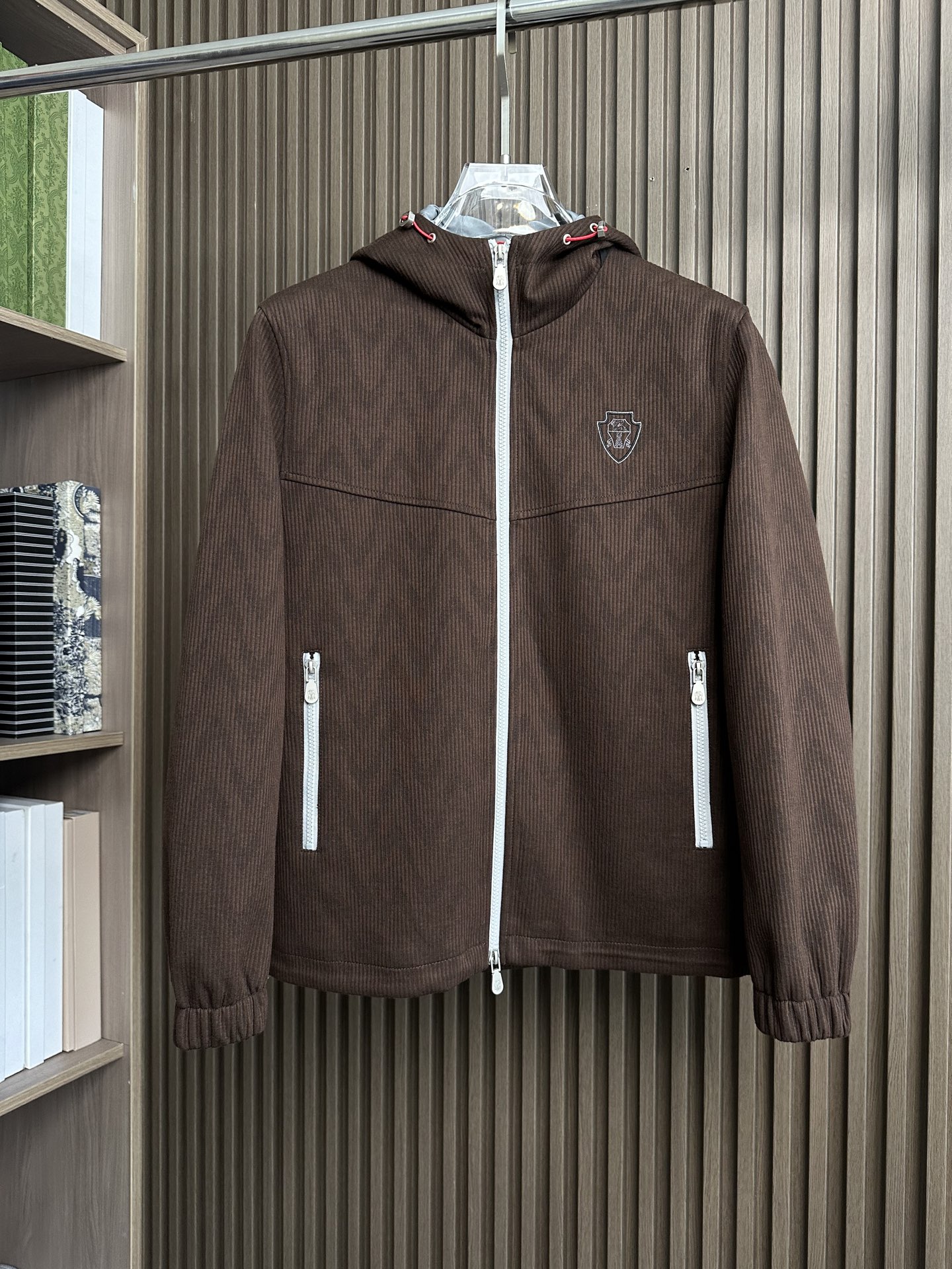 （棕色～）BC家2025fw男装秋冬新品条绒连帽外套Moto