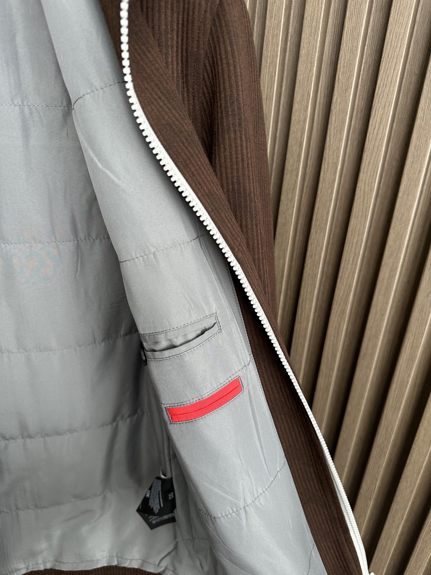 （棕色～）BC家2025fw男装秋冬新品条绒连帽外套Moto