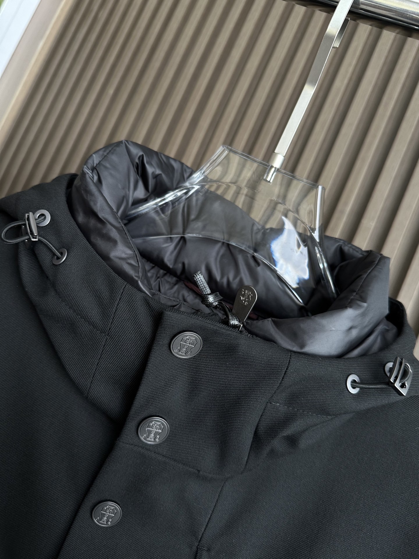 羽绒 BC-Brunello Cucinelli 25秋冬时尚连帽夹克羽绒内冲100g-90白鸭绒,轻薄
