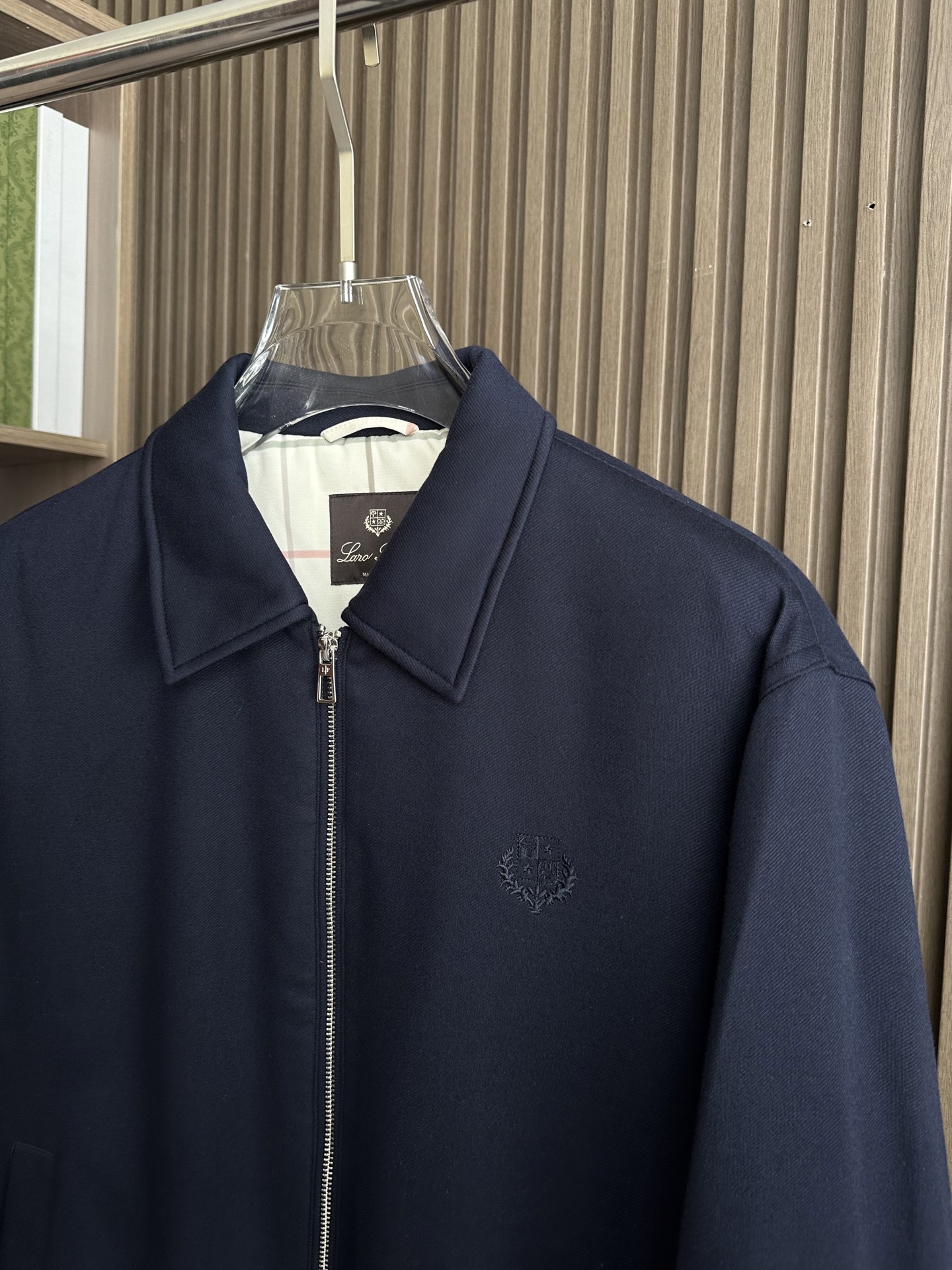 （藏蓝色～）BC家2025fw男装秋冬新品翻领加厚外套Moto