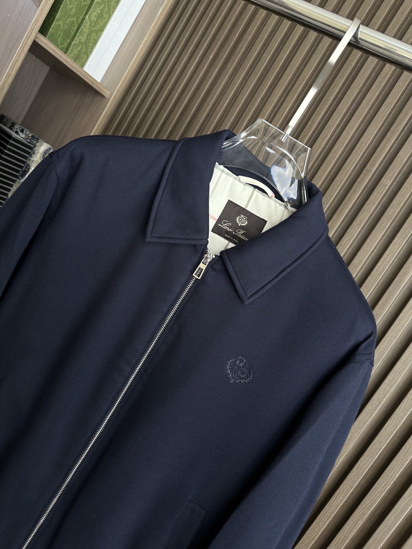 （藏蓝色～）BC家2025fw男装秋冬新品翻领加厚外套Moto