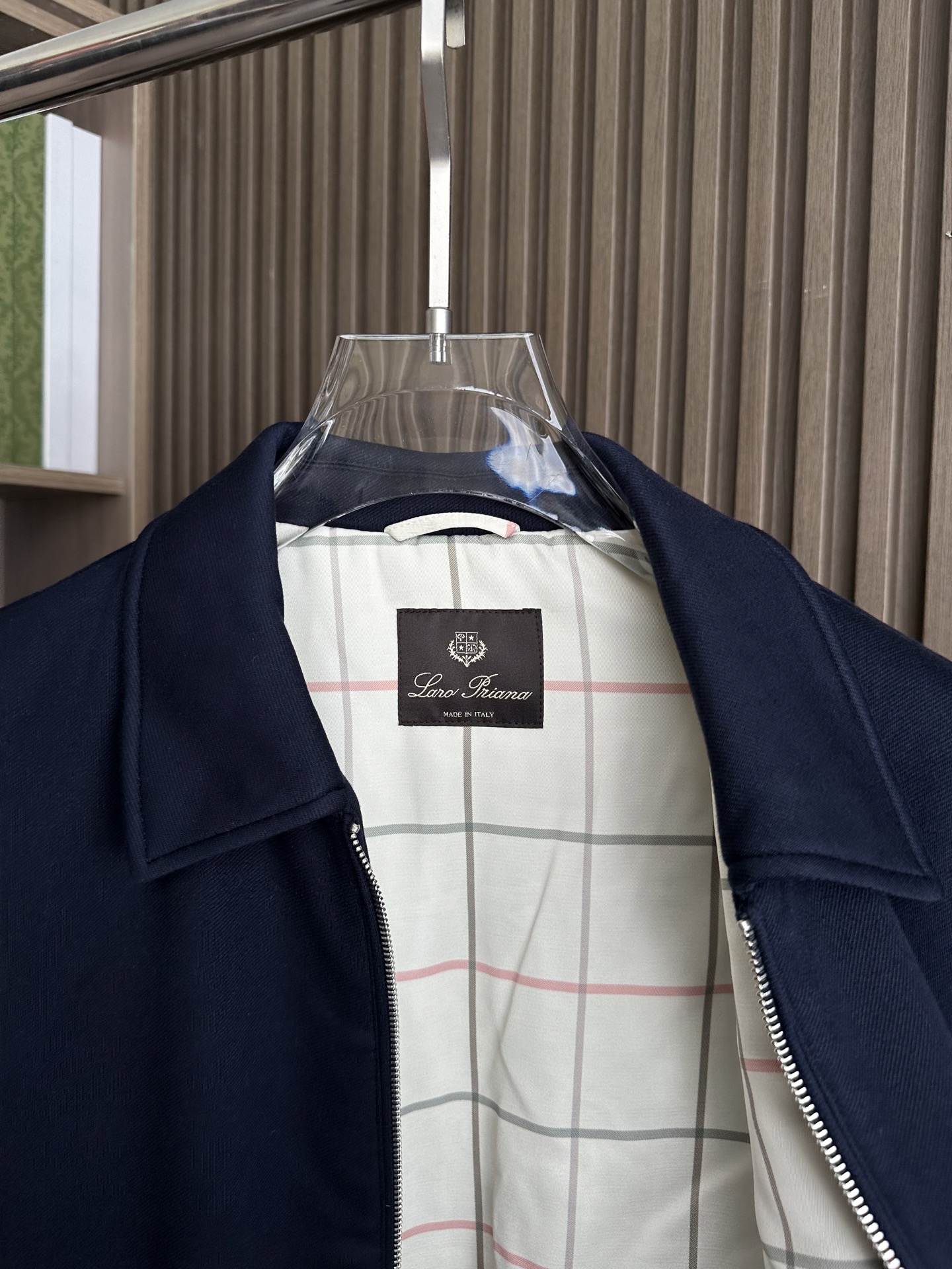 （藏蓝色～）BC家2025fw男装秋冬新品翻领加厚外套Moto