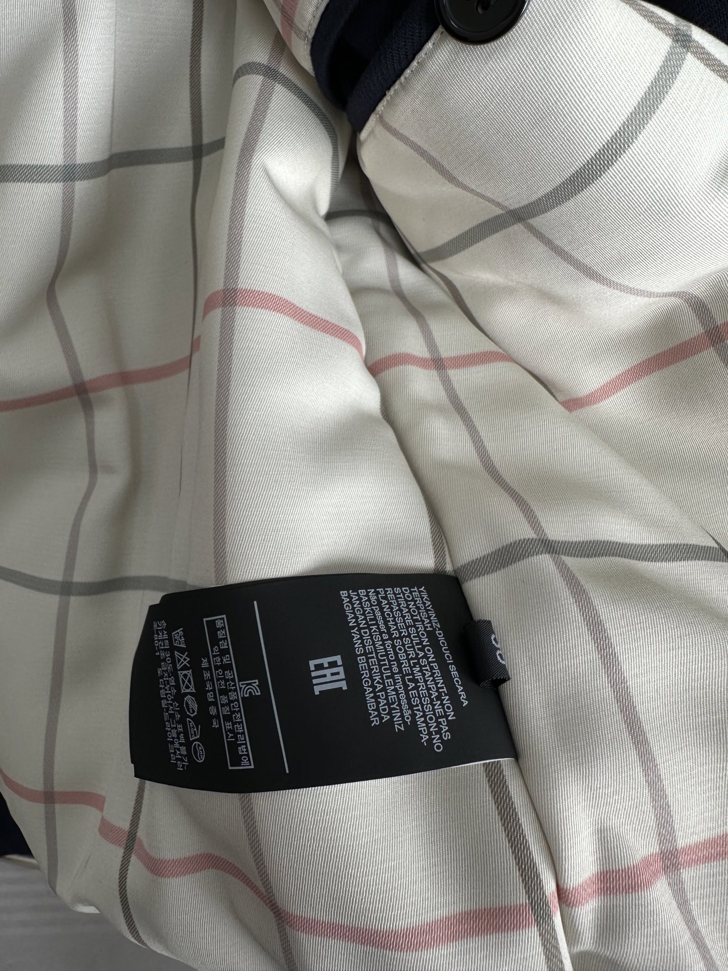 （藏蓝色～）BC家2025fw男装秋冬新品翻领加厚外套Moto