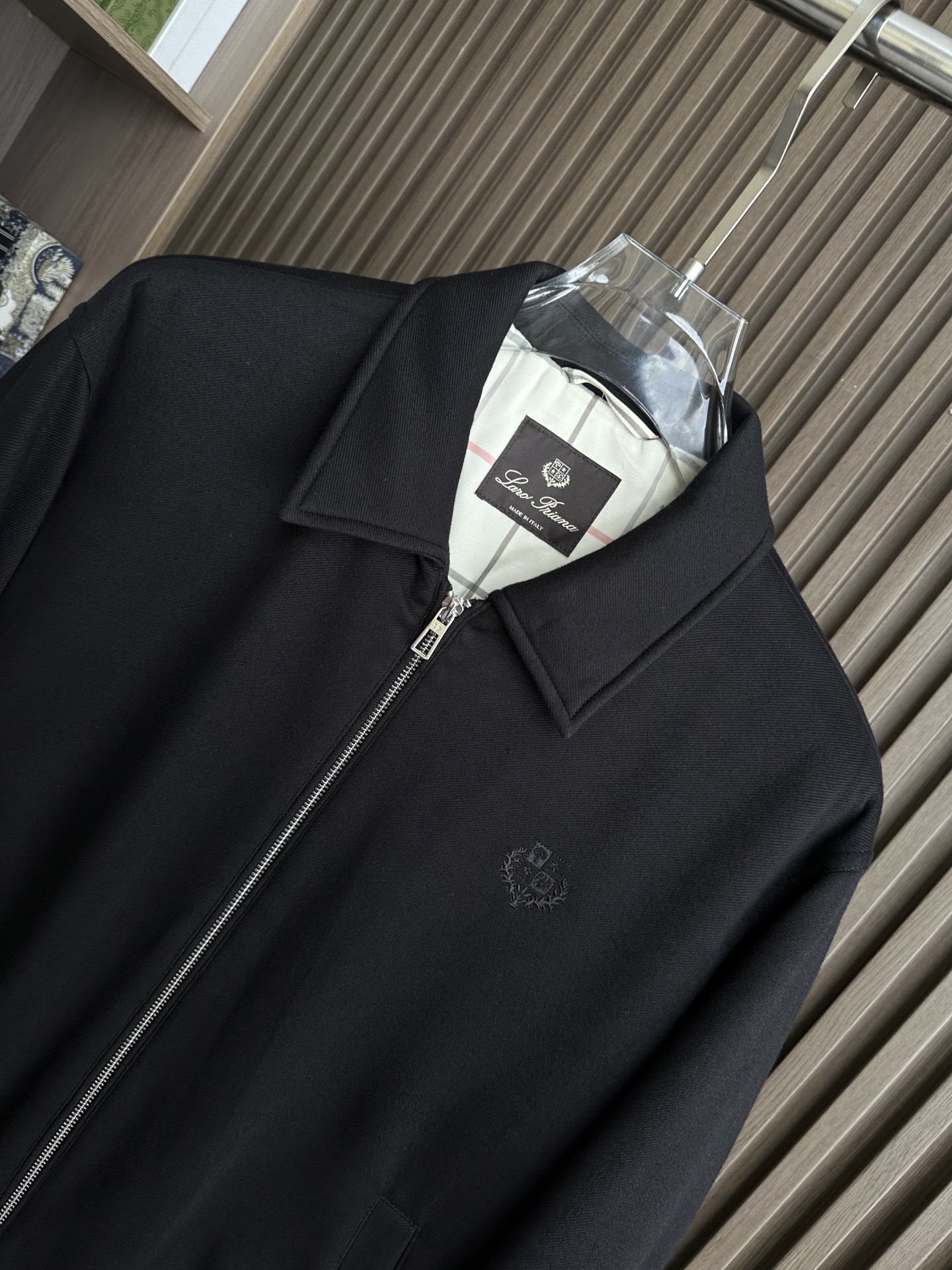 （黑色～）BC家2025fw男装秋冬新品翻领加厚外套Moto